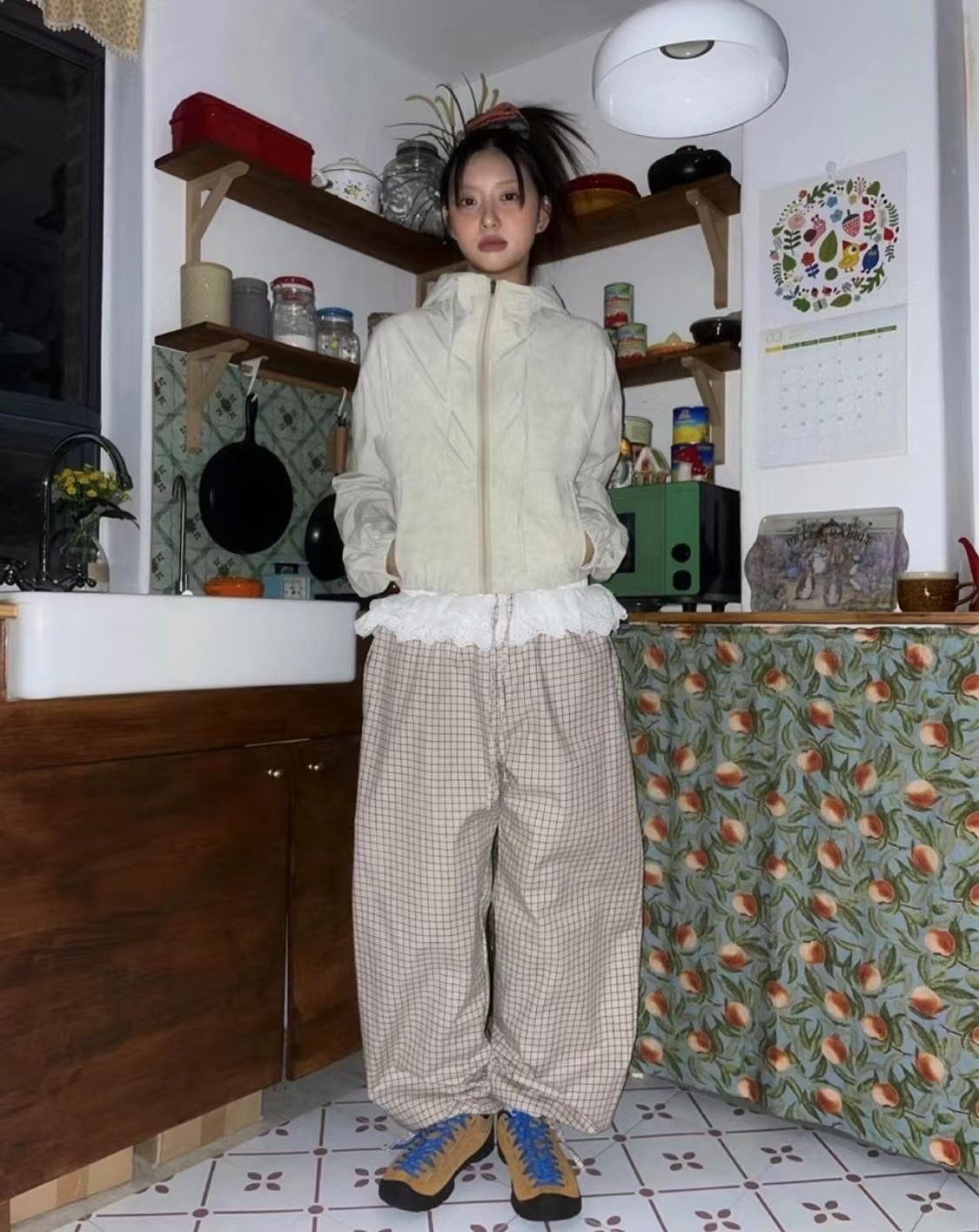 I I東大門直郵女裝新品人氣休閑熱賣職業推薦時尚25春夏休閑褲ITSSONG休閑褲