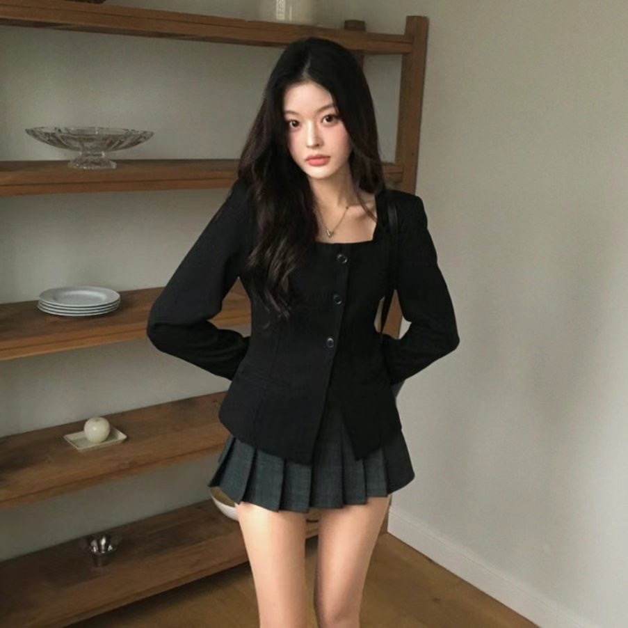 YOU ARE BEAUTIFUL韓國代購女士新款熱賣人氣真品25春夏夾克YOU ARE BEAUTIFUL夾克