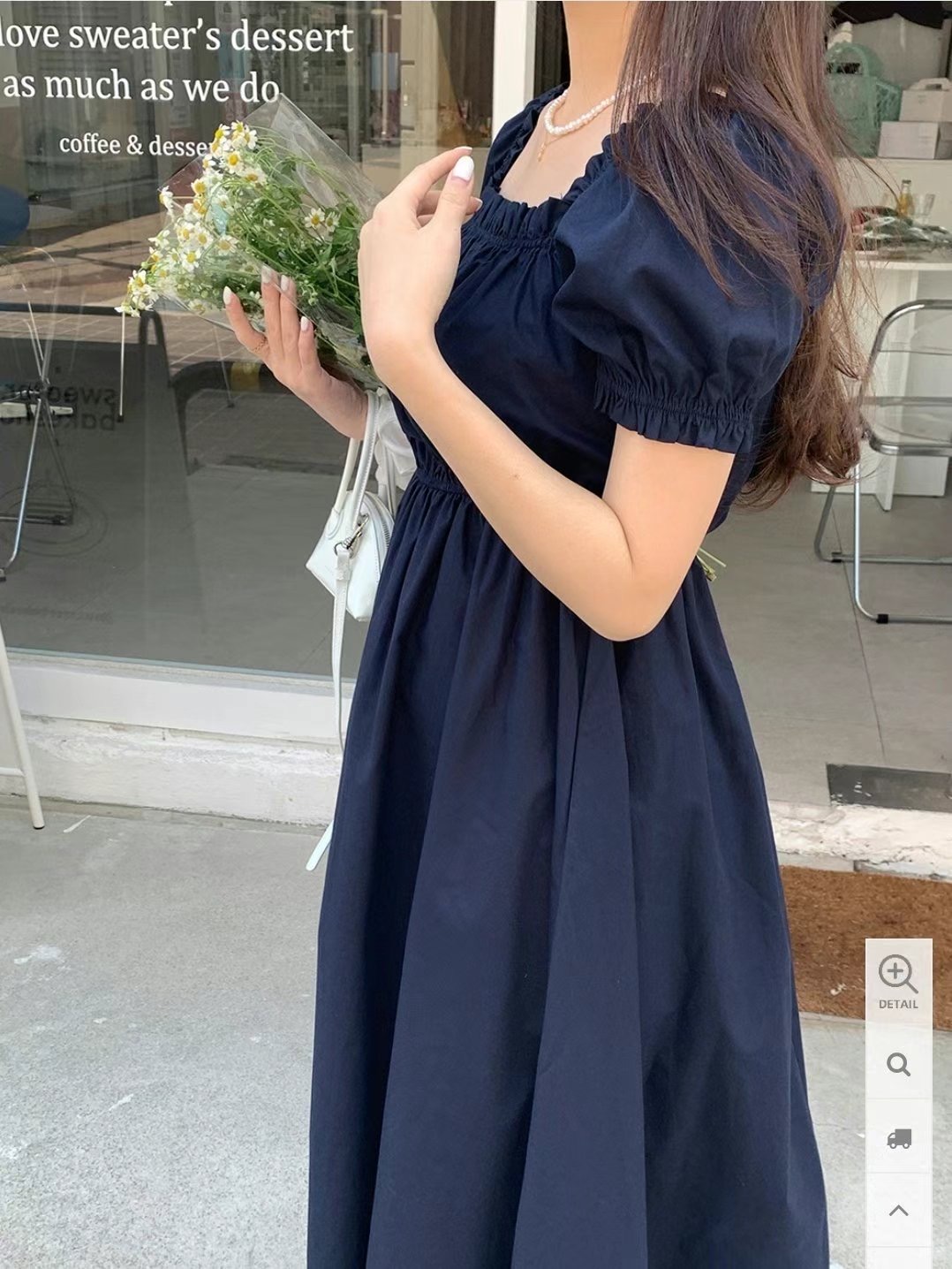 YOU ARE BEAUTIFUL韓國代購女裝新款25春夏真品時尚連衣裙YOU ARE BEAUTIFUL連衣裙