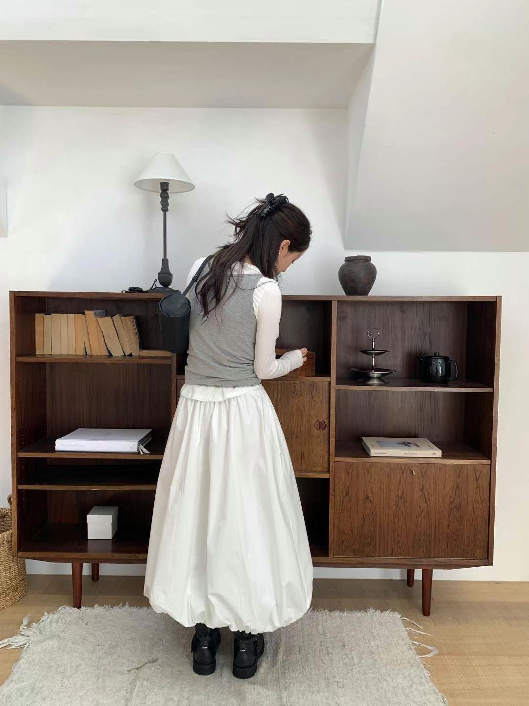 THENEEDS東大門實拍女士新品真品推薦時尚職業25春夏人氣長裙THENEEDS長裙