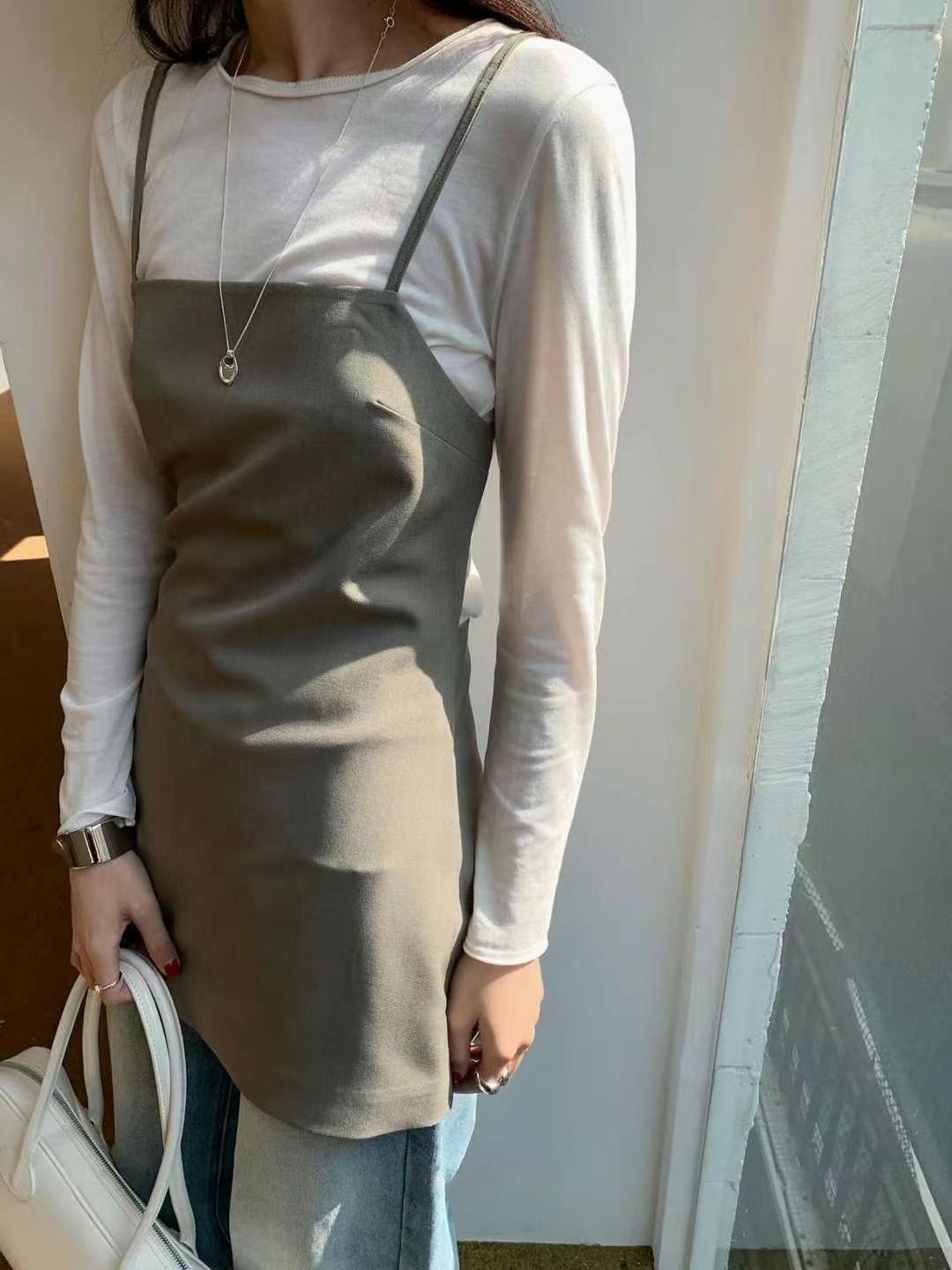 THENEEDS韓國代購女裝新款推薦時尚真品25春夏職業熱賣連衣裙THENEEDS連衣裙