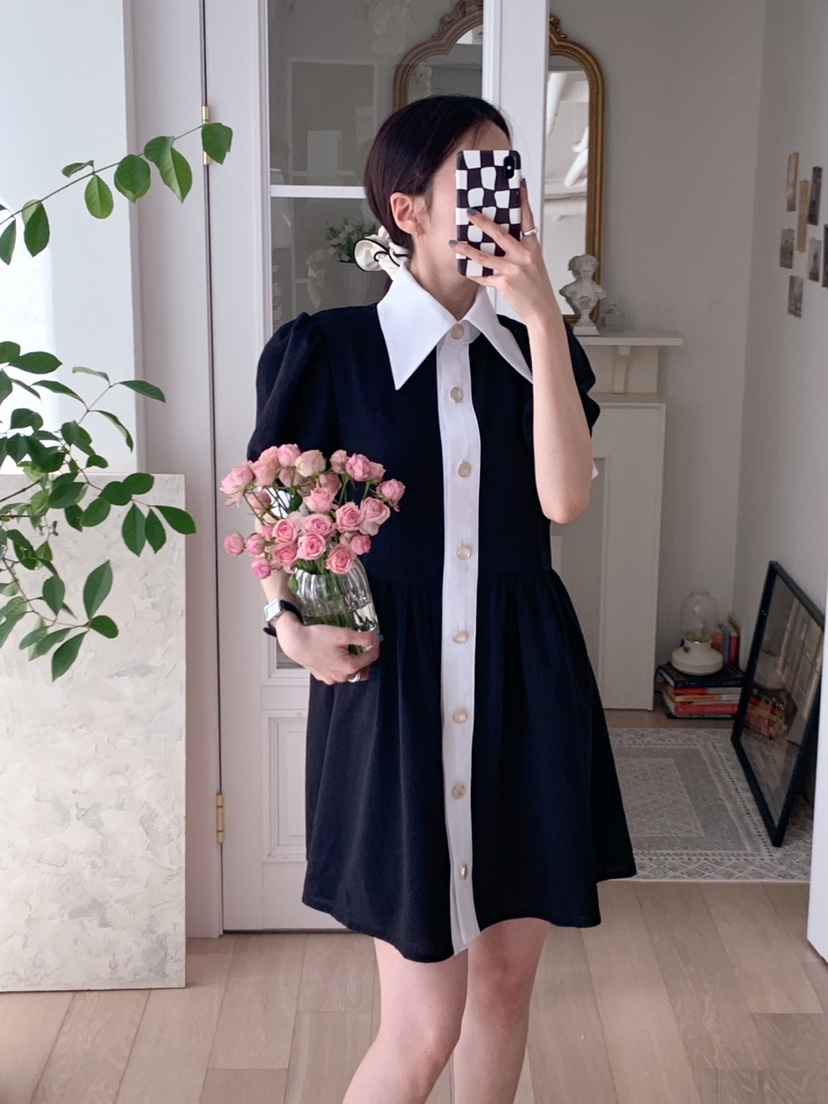 RED-J-레드.J-T東大門實拍女裝新款推薦25春夏熱賣連衣裙RED-J連衣裙圖色3
