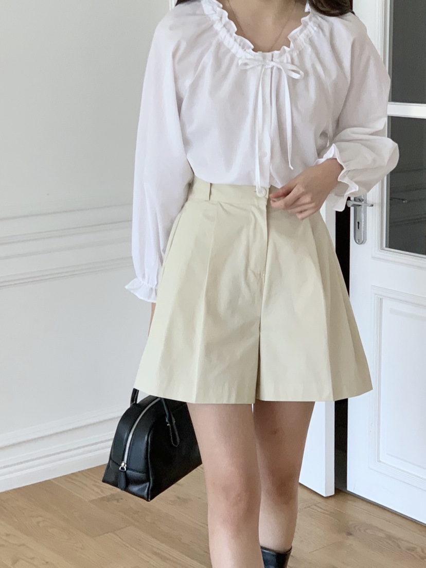 WOOD東大門代購女士新品人氣時尚休閑真品熱賣推薦襯衫蕾絲衫WOOD襯衫/蕾絲衫