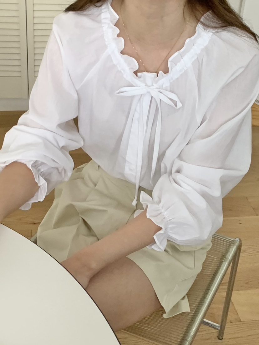 WOOD東大門代購女士新品人氣時尚休閑真品熱賣推薦襯衫蕾絲衫WOOD襯衫/蕾絲衫