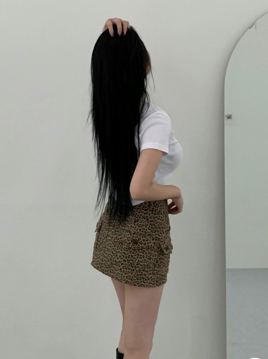 YOU ARE BEAUTIFUL韓國直郵女裝新款人氣真品推薦短裙工裝YOU ARE BEAUTIFUL短裙