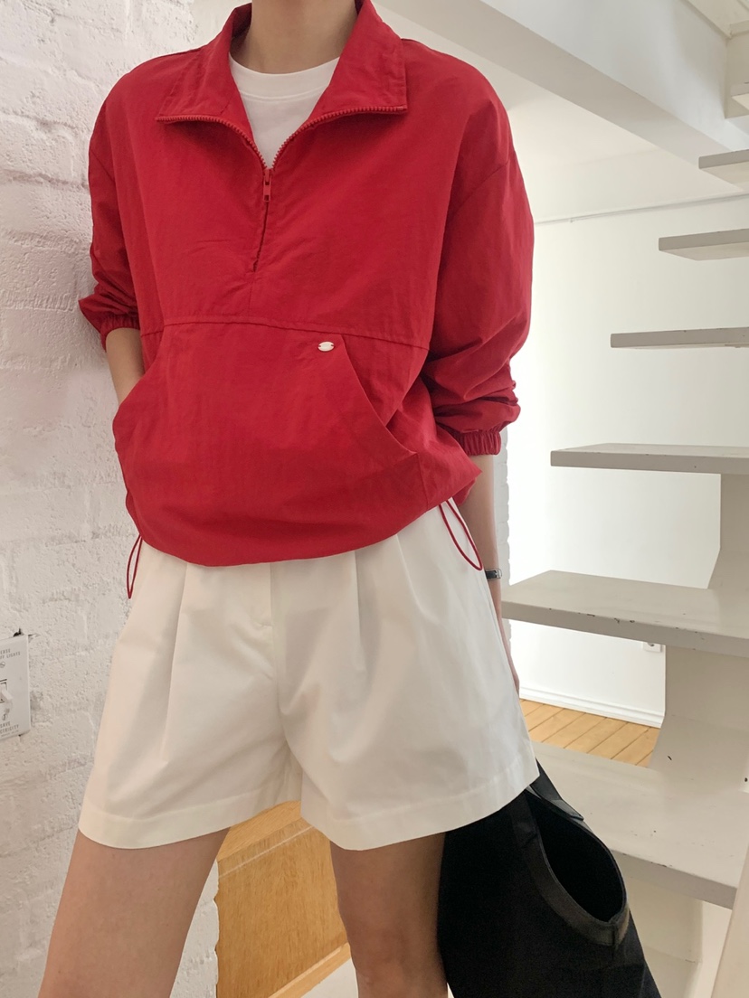 WOOD東大門實拍女裝新品休閑推薦時尚真品25春夏夾克連帽衫WOOD夾克