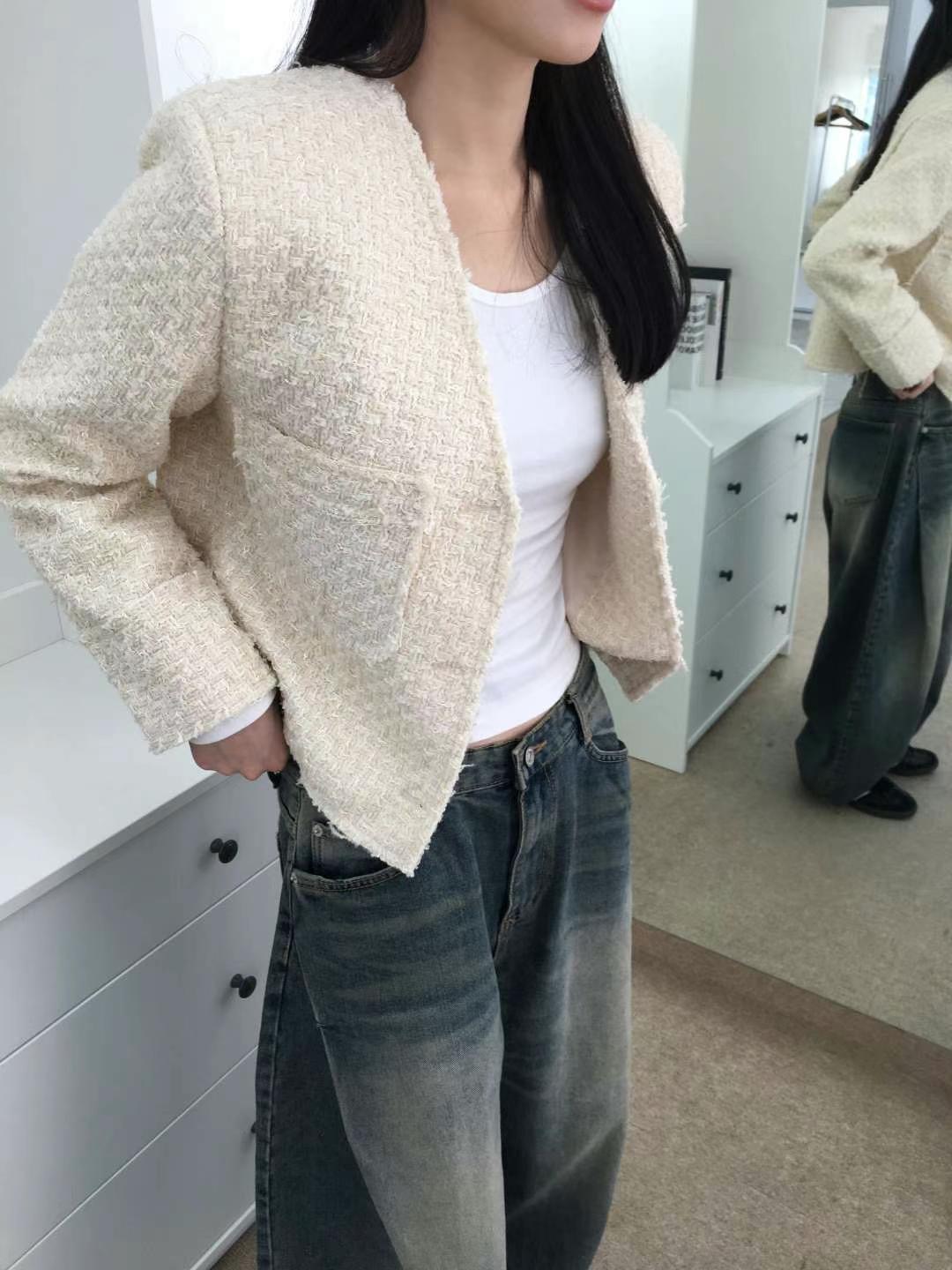 THENEEDS東大門實拍女士新款休閑熱賣職業25春夏真品時尚夾克THENEEDS夾克
