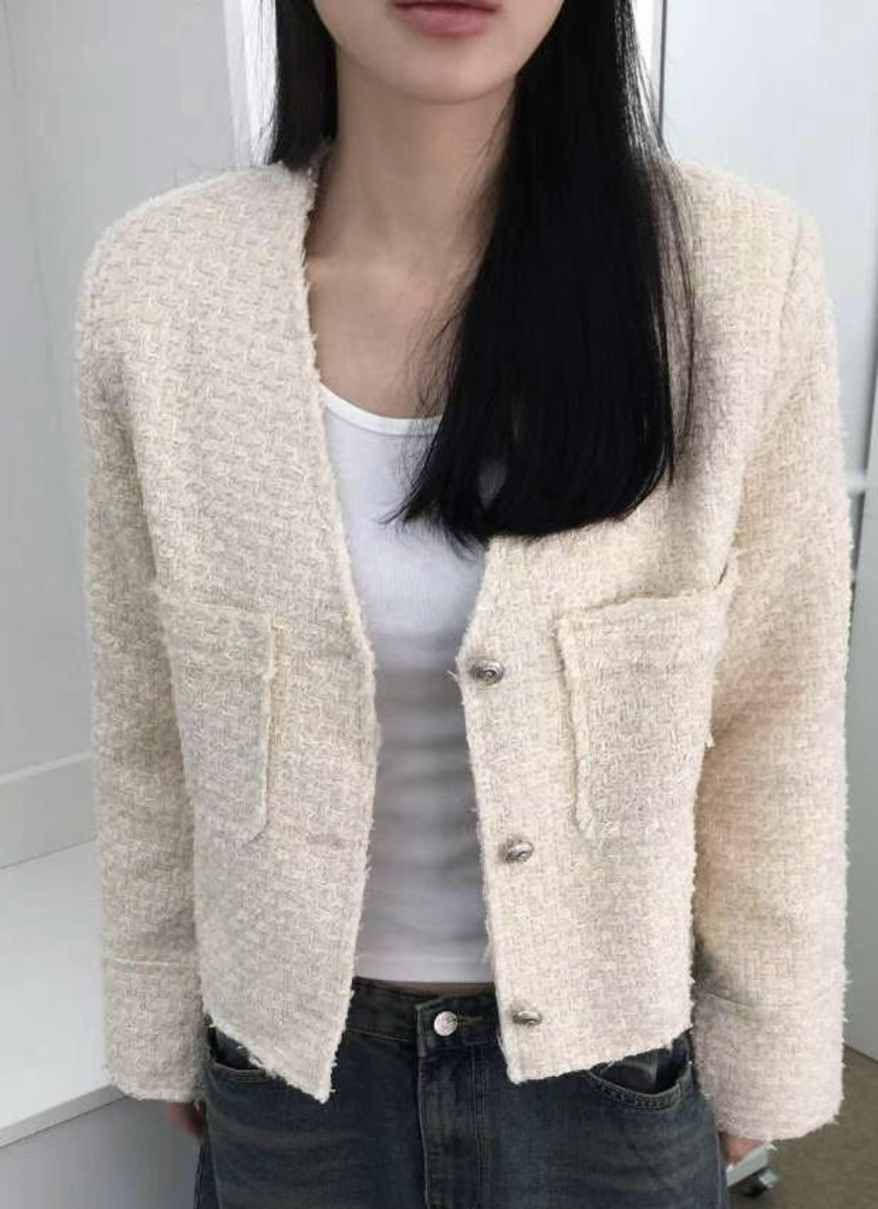 THENEEDS東大門實拍女士新款休閑熱賣職業25春夏真品時尚夾克THENEEDS夾克
