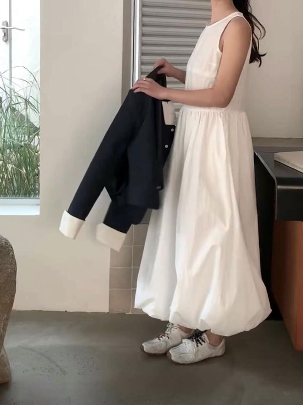 THENEEDS韓國代購女裝新款真品25春夏熱賣時尚休閑職業連衣裙THENEEDS連衣裙