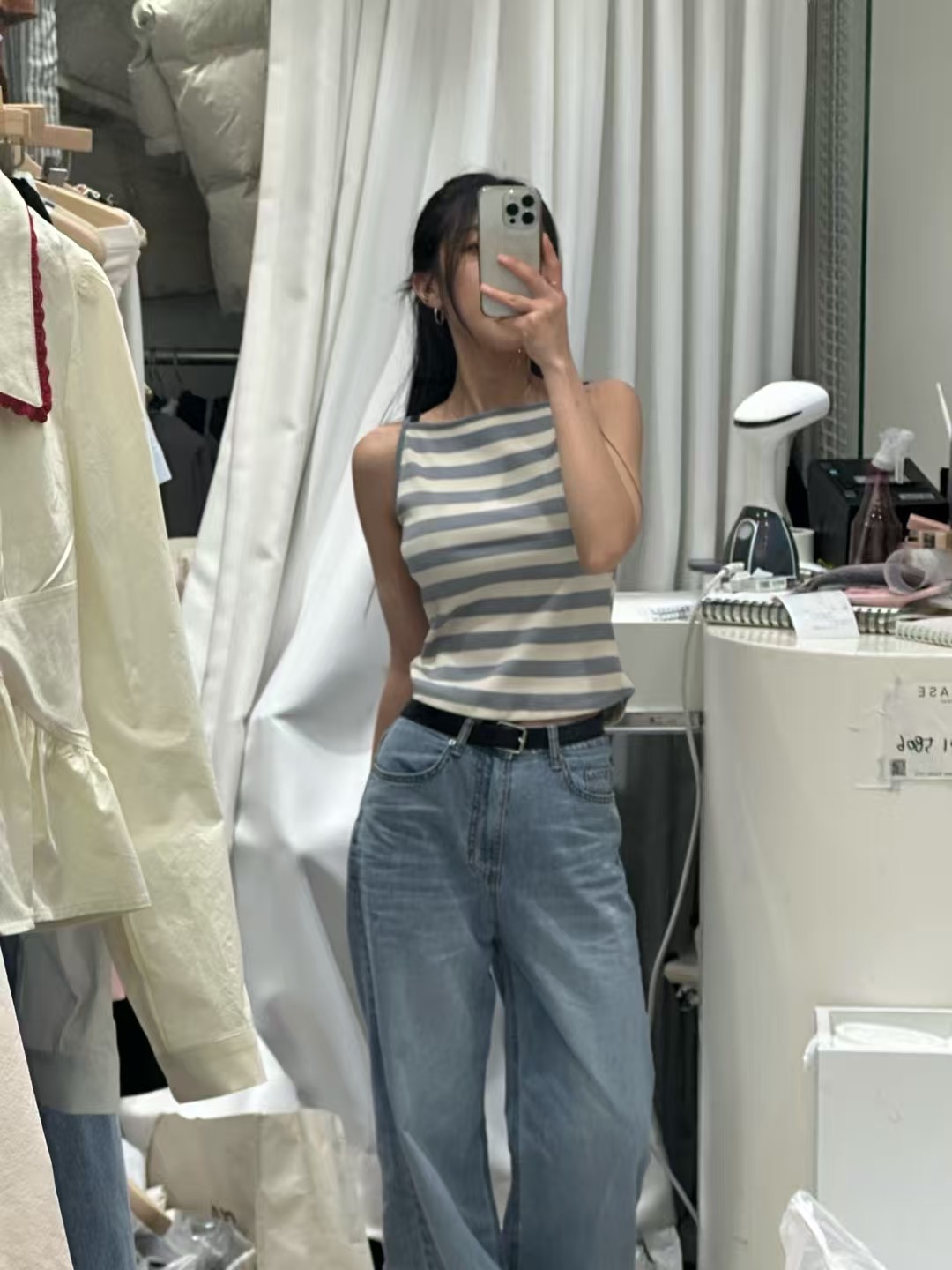 PLEASE東大門代購女士新品熱賣職業25春夏人氣休閑吊帶背心PLEASE吊帶/背心