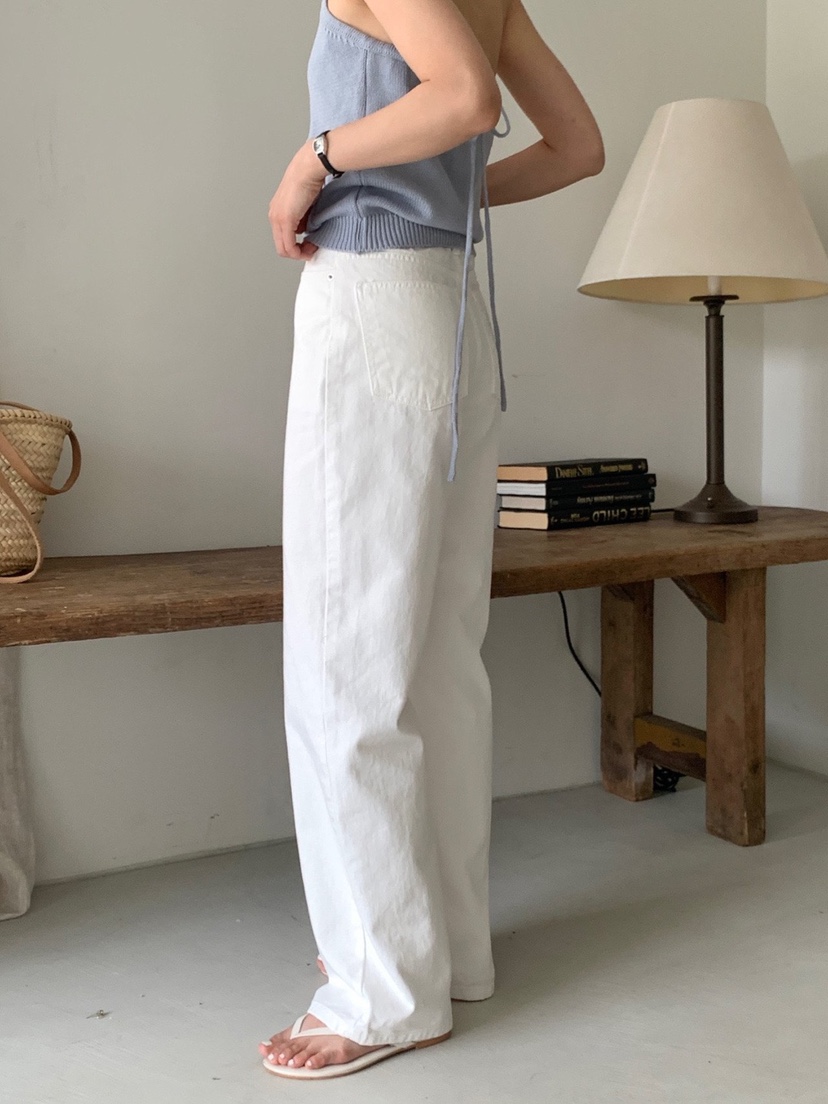 WOOD韓國直郵女裝新品休閑25春夏人氣推薦職業時尚吊帶背心WOOD吊帶/背心
