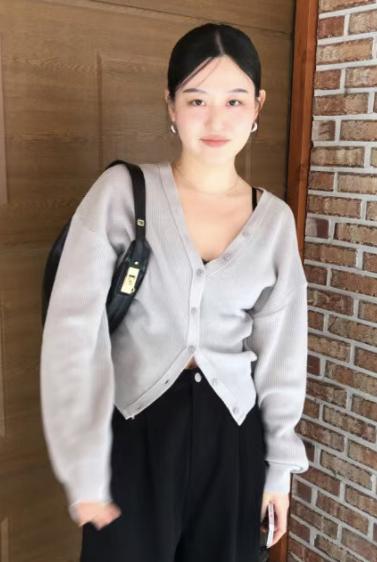 ROOOF韓國代購女裝新款熱賣人氣休閑真品職業時尚針織衫開衫ROOOF針織衫