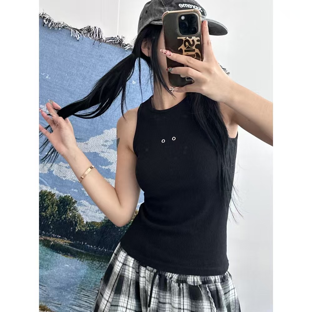 ROOOF韓國代購女士新品真品熱賣25春夏休閑職業推薦吊帶背心ROOOF吊帶/背心圖色2
