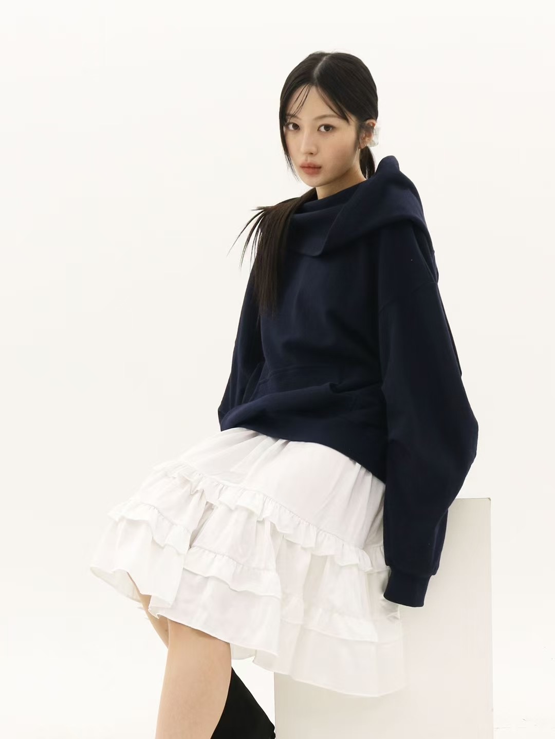 ROOOF東大門代購女裝新品職業熱賣時尚人氣25春夏衛衣連帽衫ROOOF衛衣