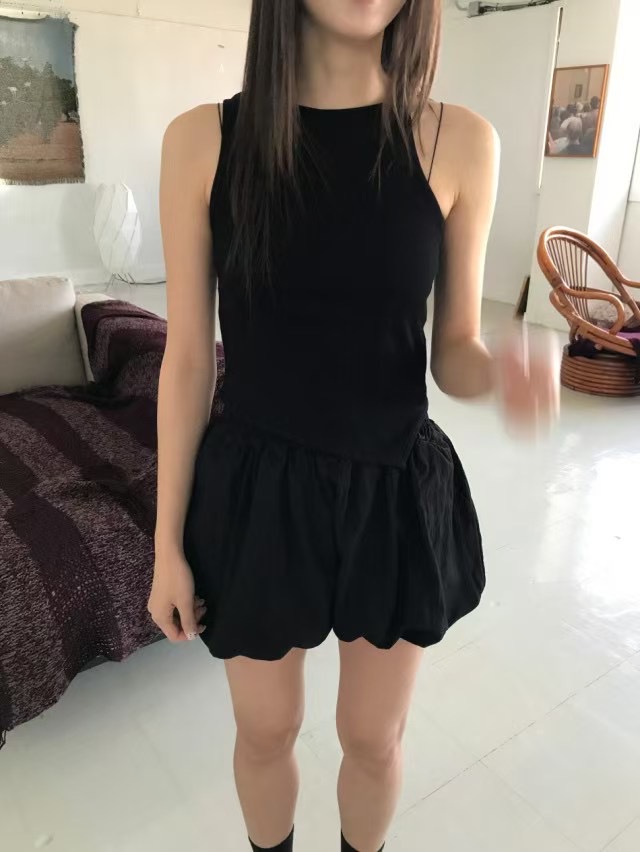 ROOOF東大門實拍女士新款25春夏休閑時尚職業推薦人氣真品短褲ROOOF短褲