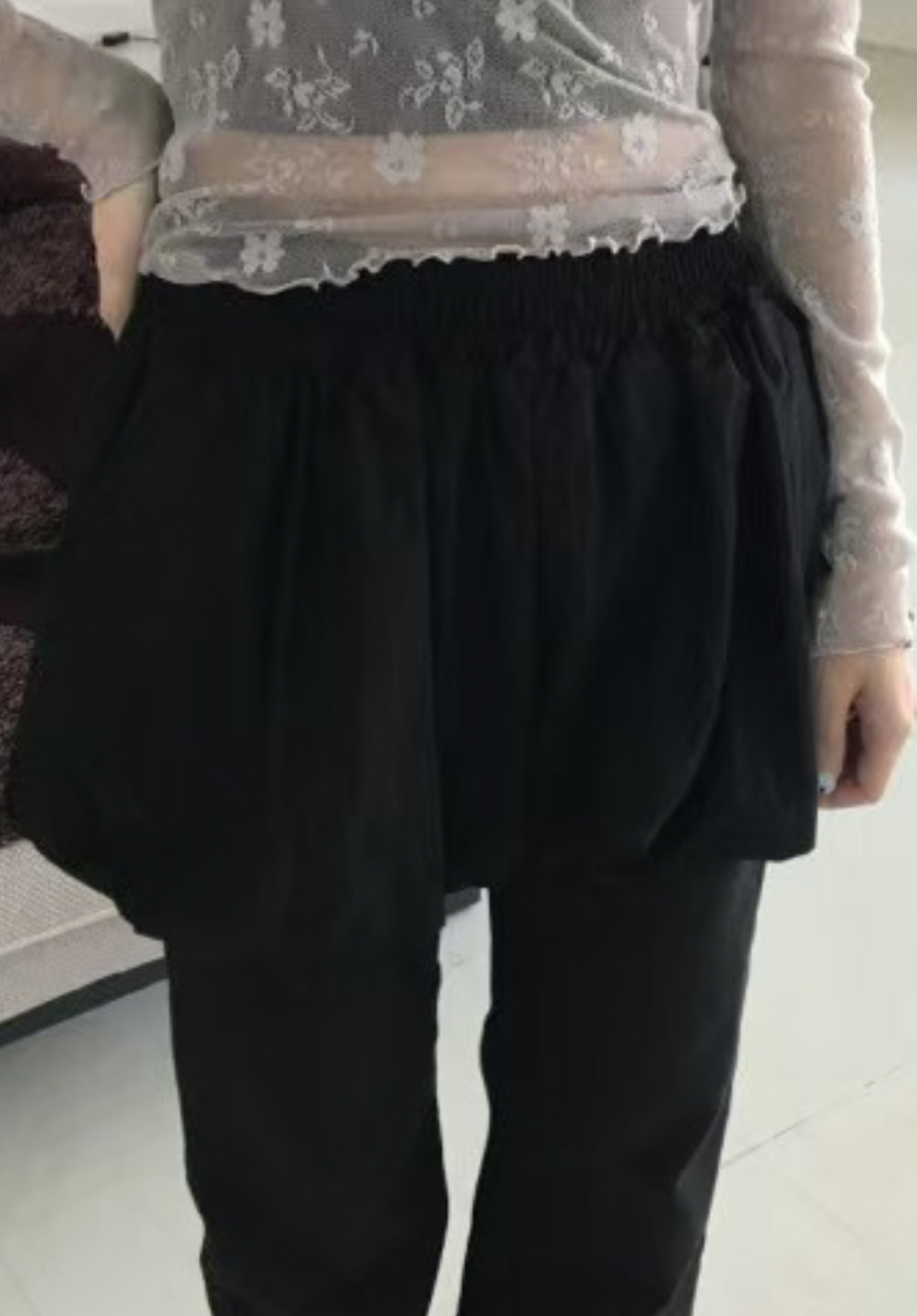 ROOOF東大門實拍女士新款25春夏休閑時尚職業推薦人氣真品短褲ROOOF短褲圖色2