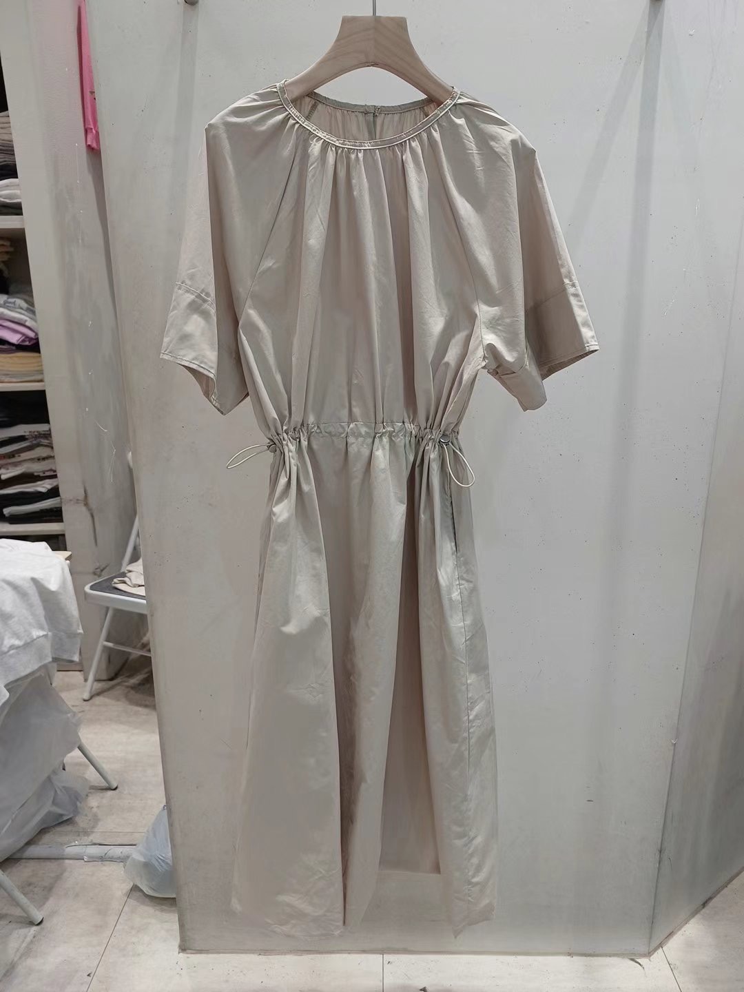 JAMES 제임스東大門實拍女士新品人氣休閑推薦連衣裙腰帶寬松JAMES連衣裙圖色3