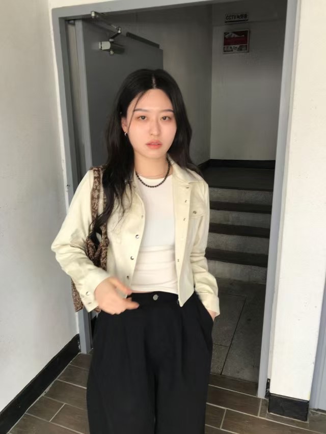 ROOOF韓國直郵女士新款推薦真品25春夏熱賣休閑人氣時尚夾克ROOOF夾克