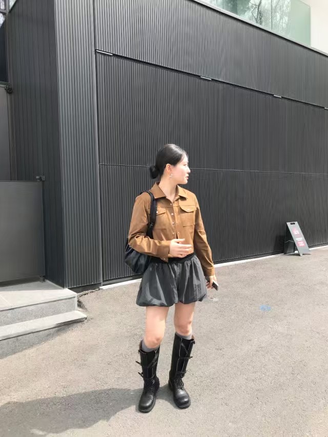 ROOOF韓國直郵女士新款推薦真品25春夏熱賣休閑人氣時尚夾克ROOOF夾克