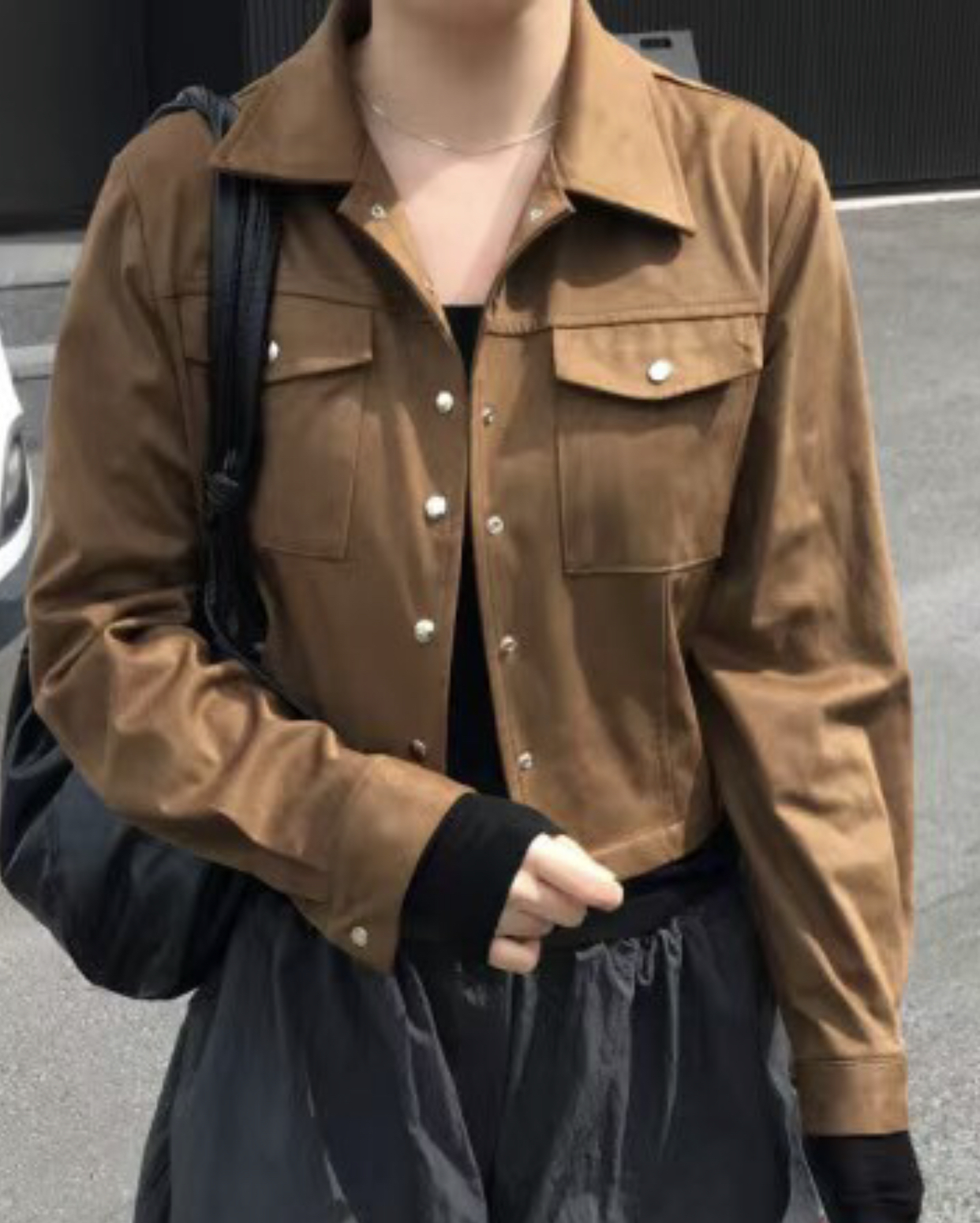 ROOOF韓國直郵女士新款推薦真品25春夏熱賣休閑人氣時尚夾克ROOOF夾克圖色2