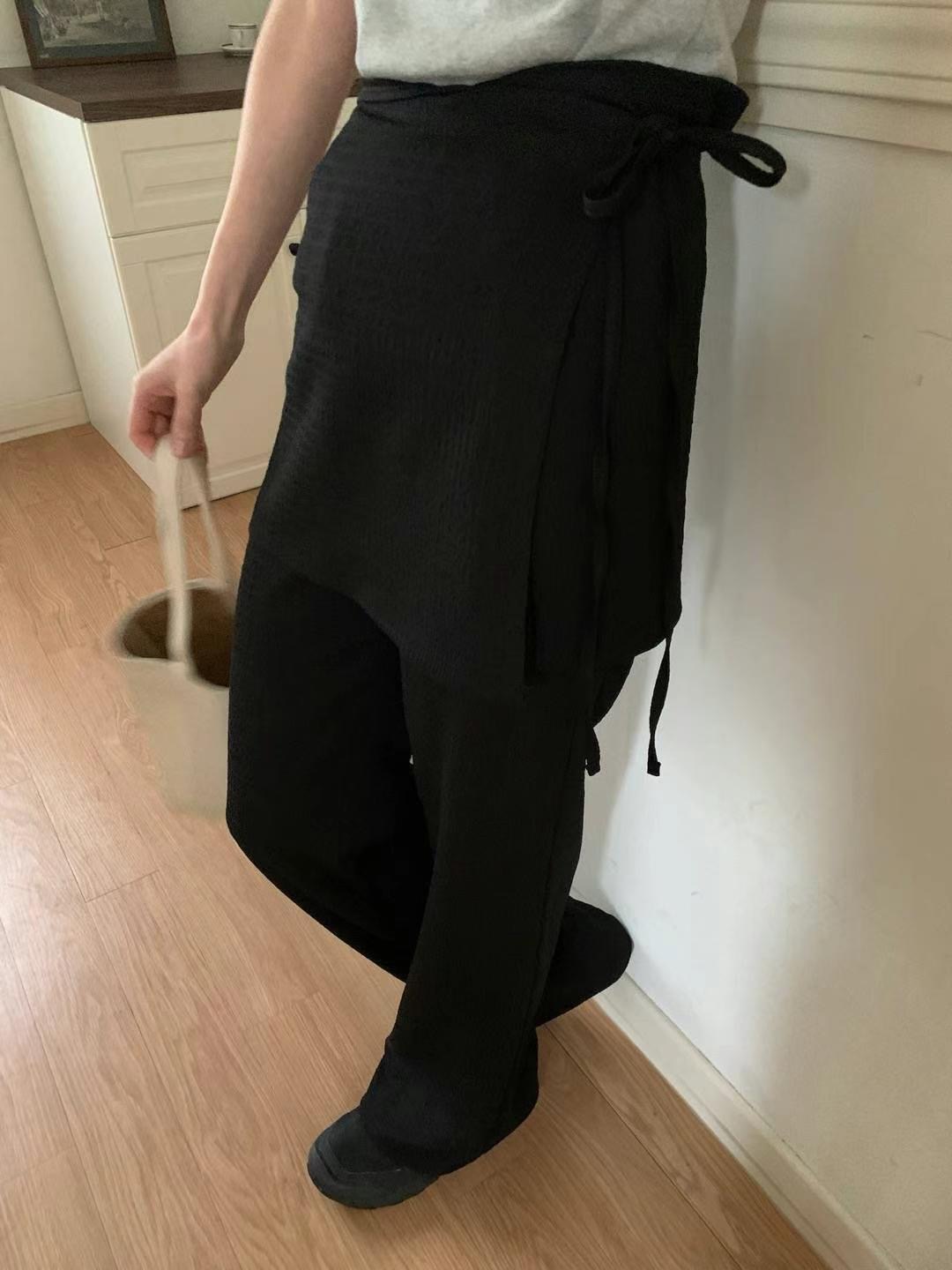 COME HERE東大門實拍女裝新款真品熱賣時尚裙褲兩件套套裝COME HERE裙褲