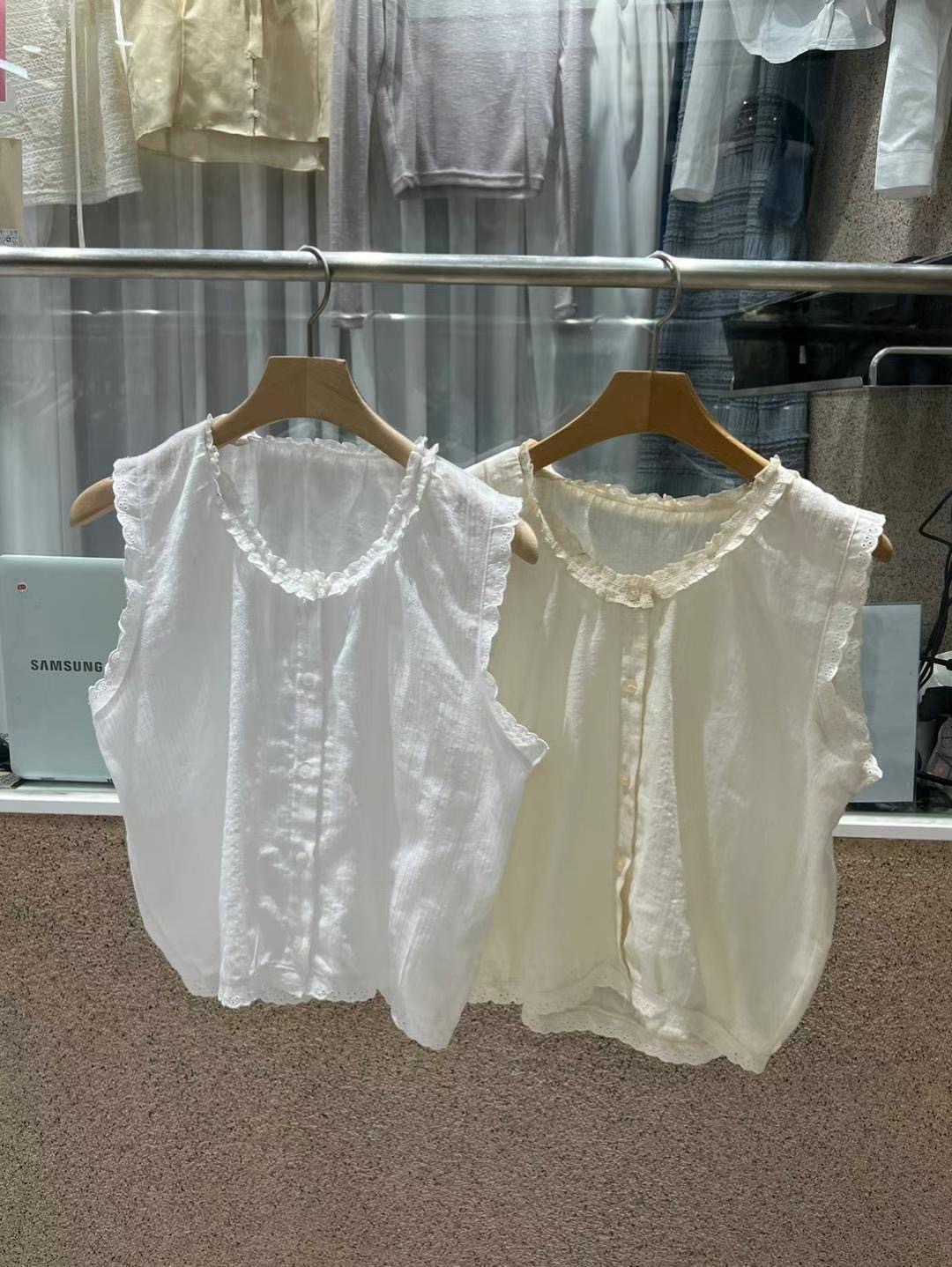 EDD東大門代購女士新品真品25春夏人氣熱賣推薦時尚襯衫蕾絲衫EDD襯衫/蕾絲衫