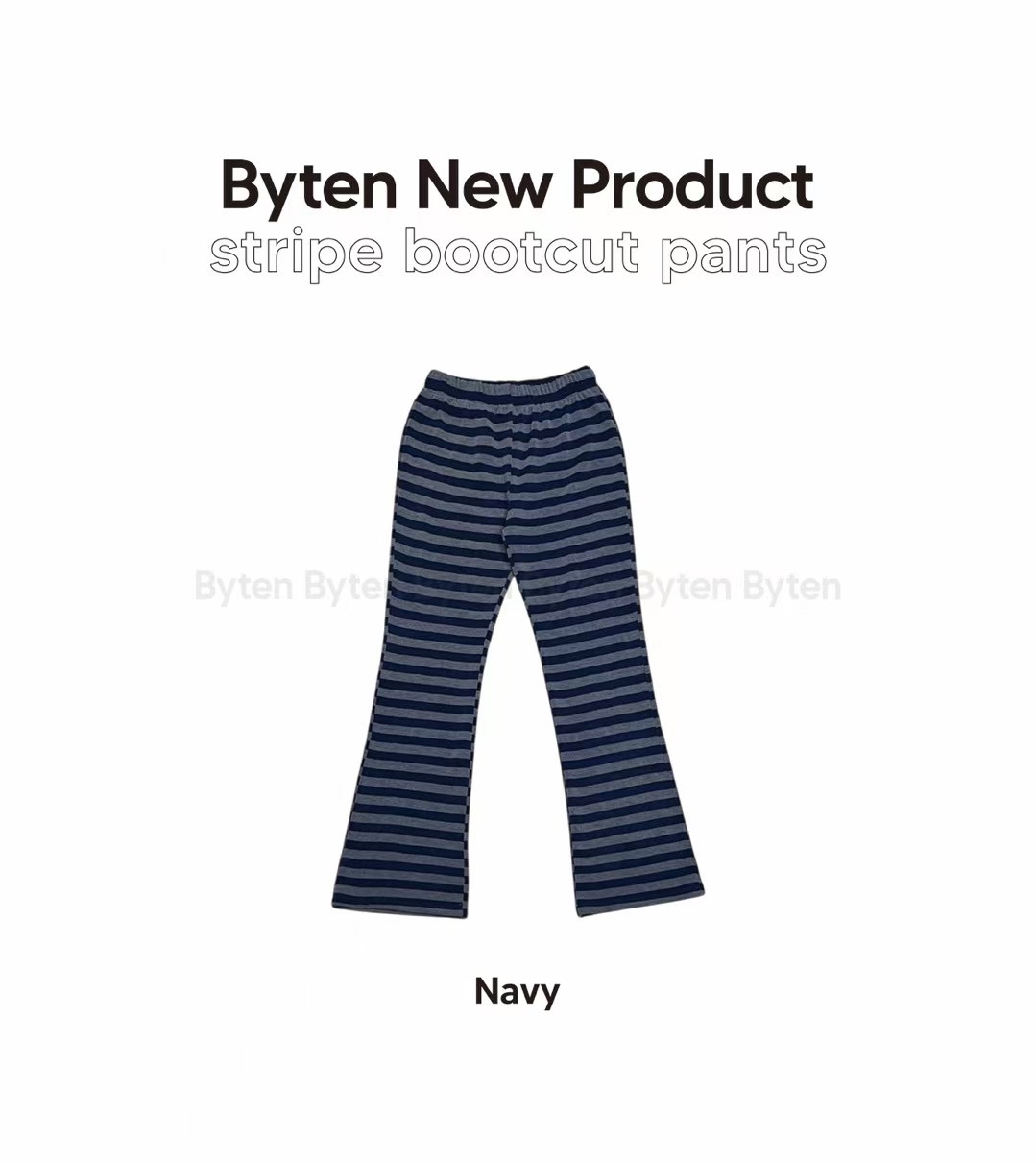 BYTEN韓國代購女裝新品真品休閑時尚熱賣職業人氣推薦休閑褲BYTEN休閑褲圖色2
