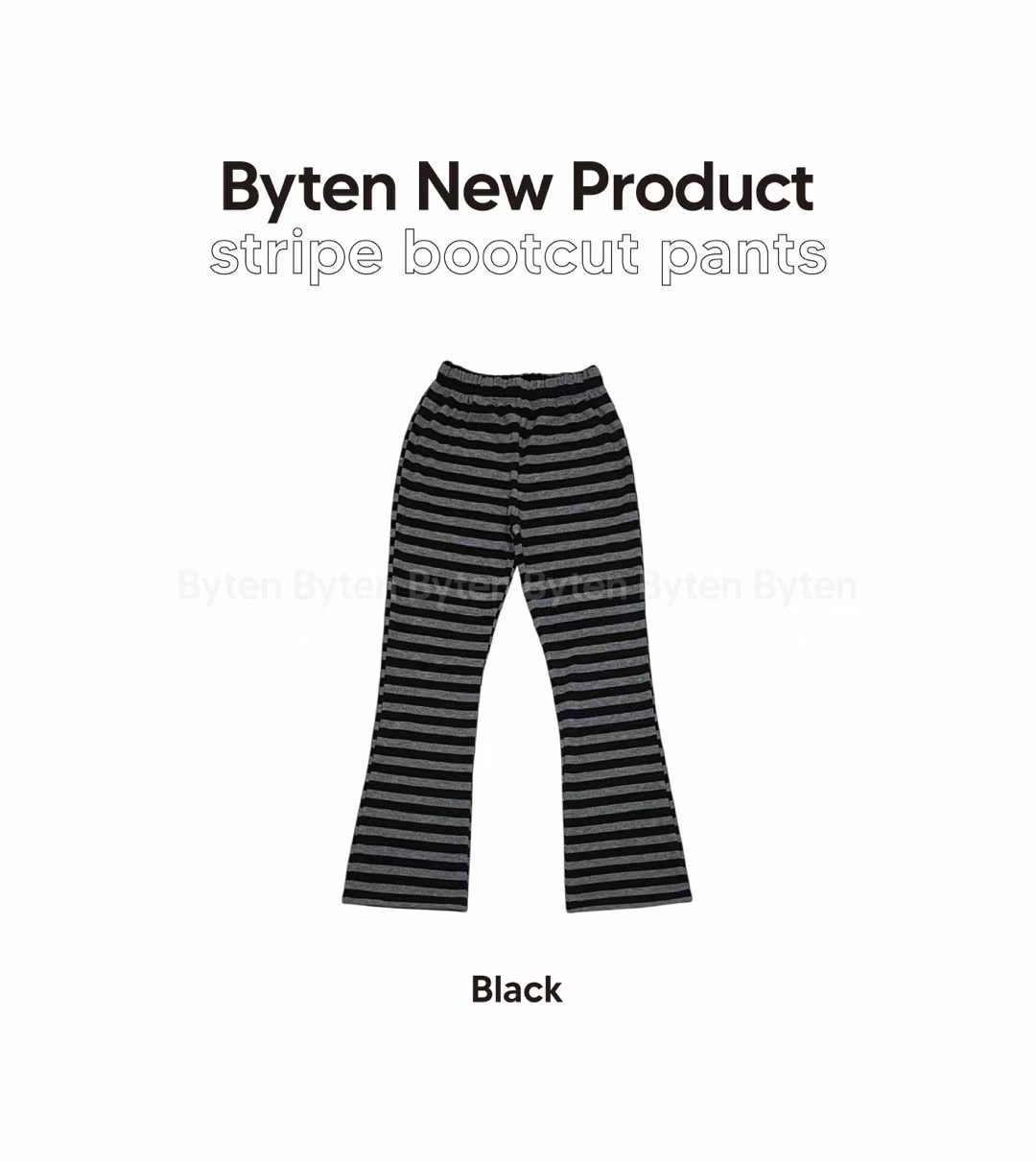 BYTEN韓國代購女裝新品真品休閑時尚熱賣職業人氣推薦休閑褲BYTEN休閑褲圖色3