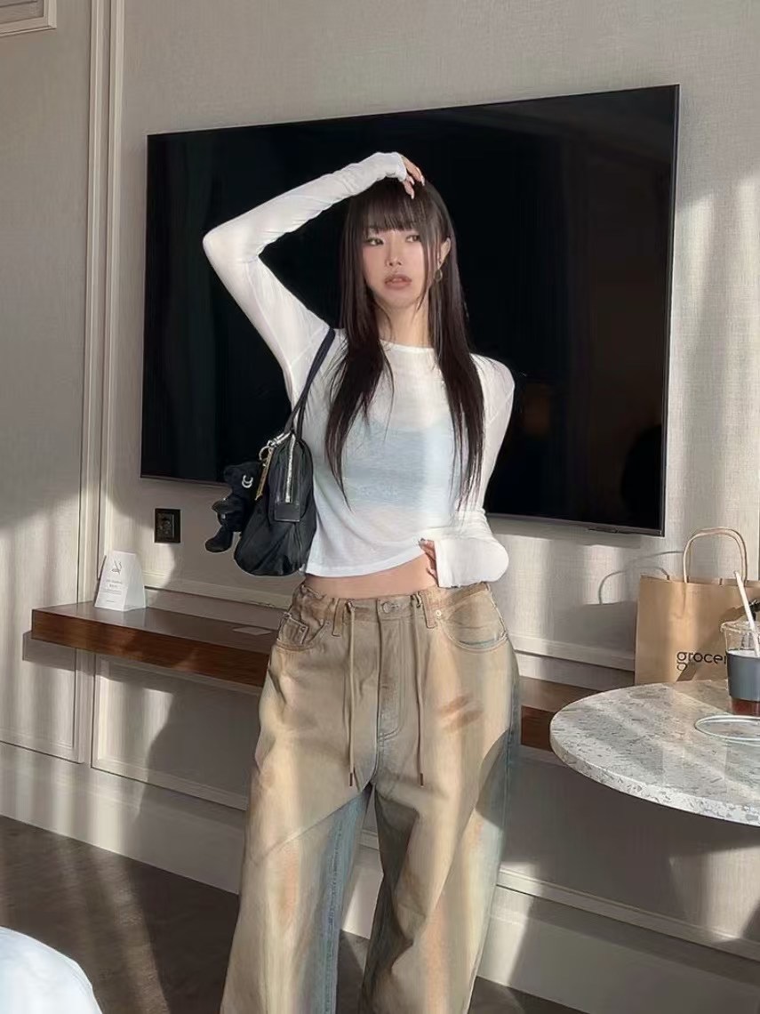BYTEN韓國代購女士新款熱賣時尚推薦休閑職業真品25春夏休閑褲BYTEN休閑褲