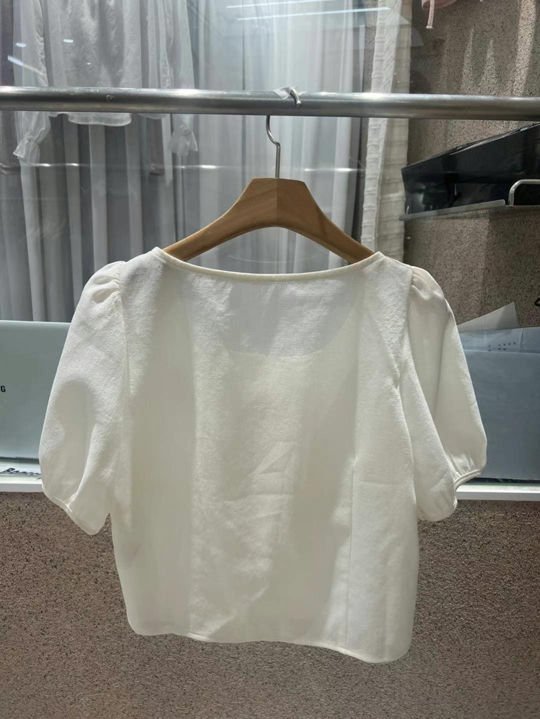 EDD韓國代購女裝新款職業熱賣推薦人氣25春夏真品襯衫蕾絲衫EDD襯衫/蕾絲衫