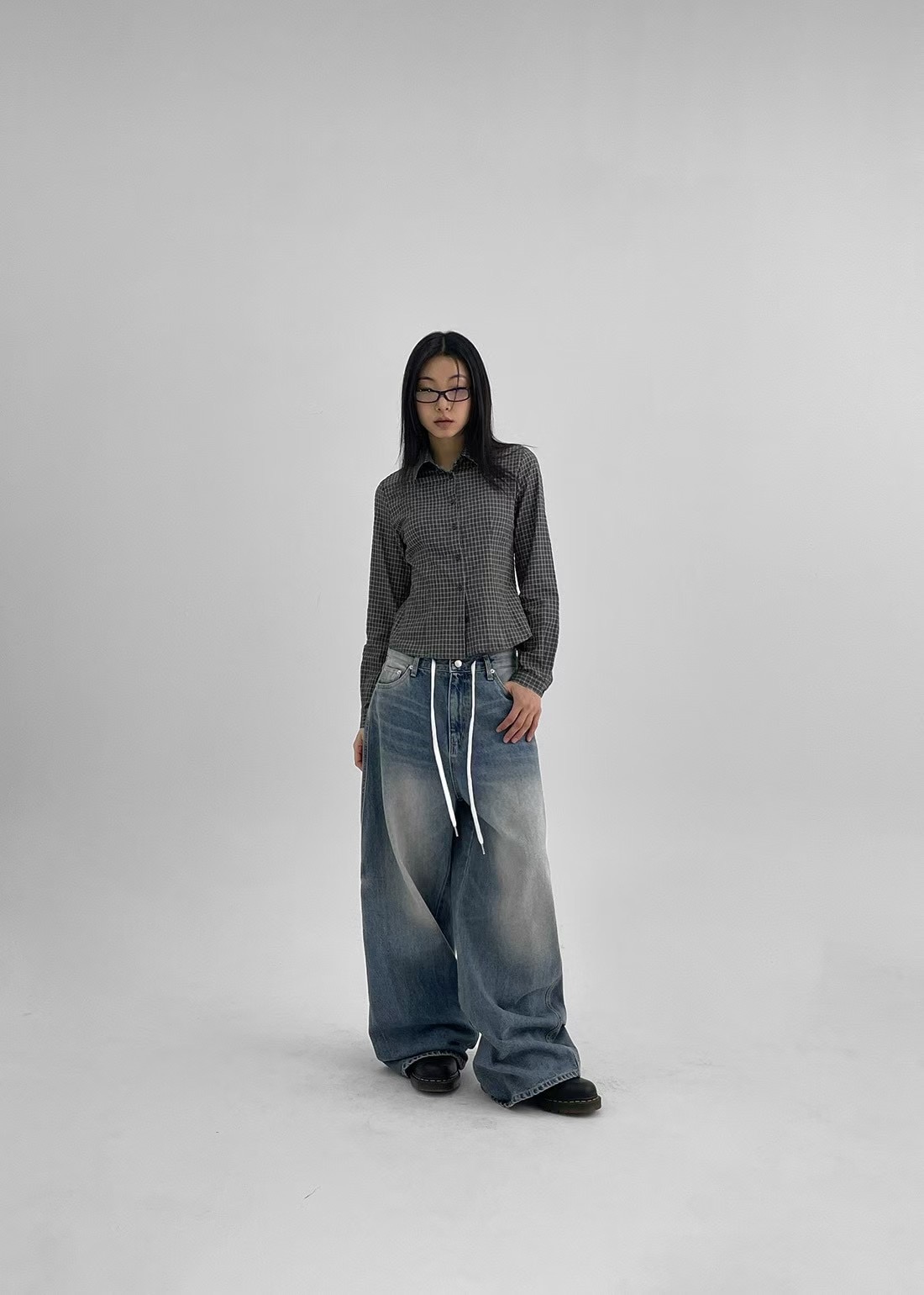 BYTEN東大門實拍女士新品熱賣時尚休閑人氣25春夏襯衫蕾絲衫BYTEN襯衫/蕾絲衫