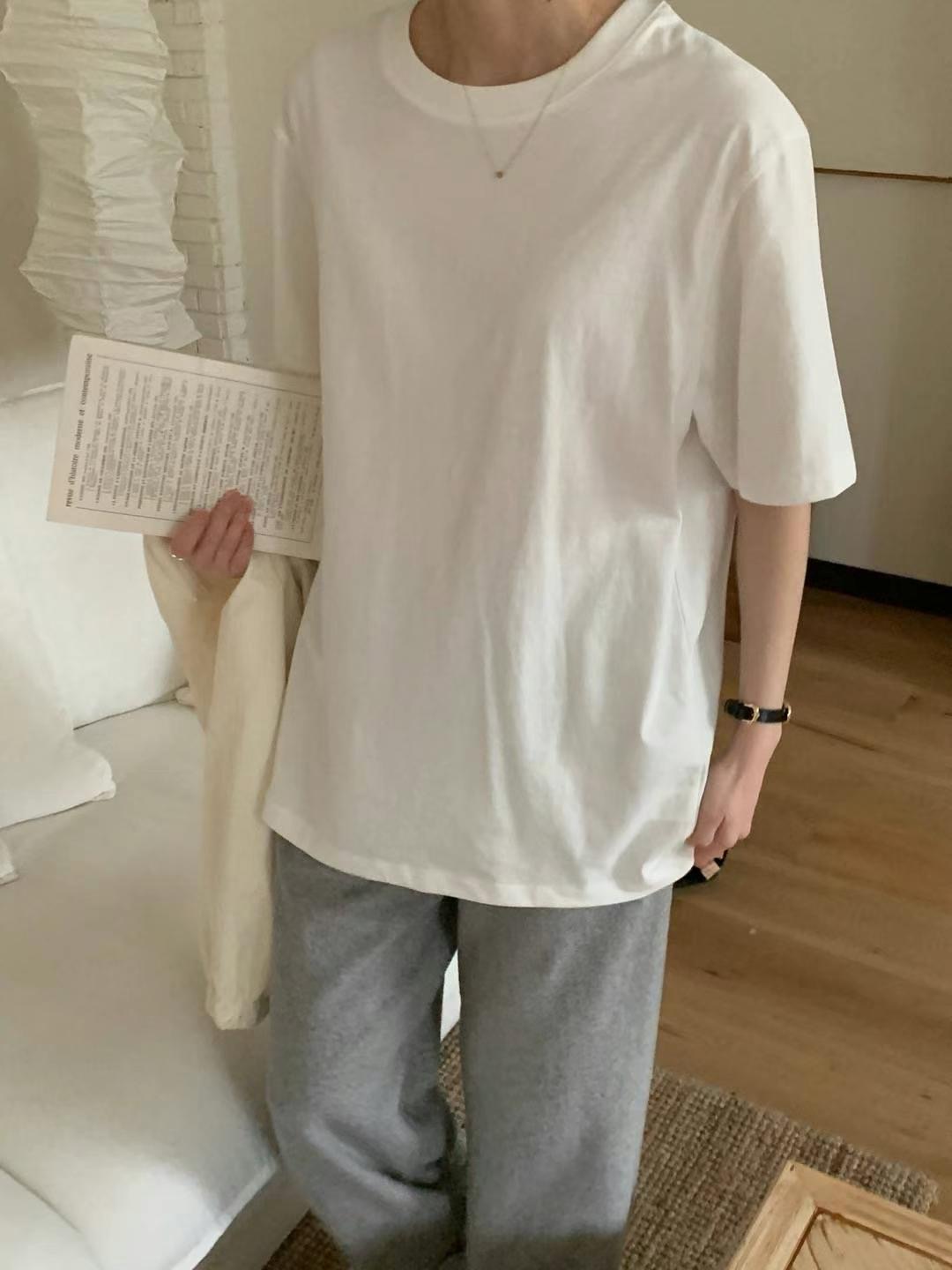 COME HERE韓國代購女士新品休閑職業25春夏真品推薦人氣T恤COME HERET恤