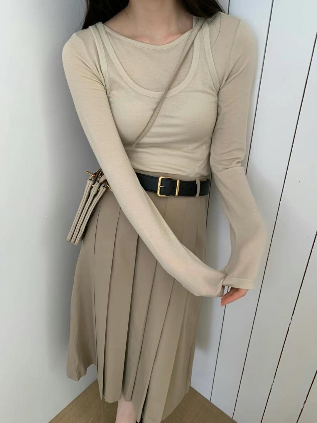 COME HERE東大門直郵女裝新品時尚推薦休閑套裝兩件套套裝COME HERE套裝
