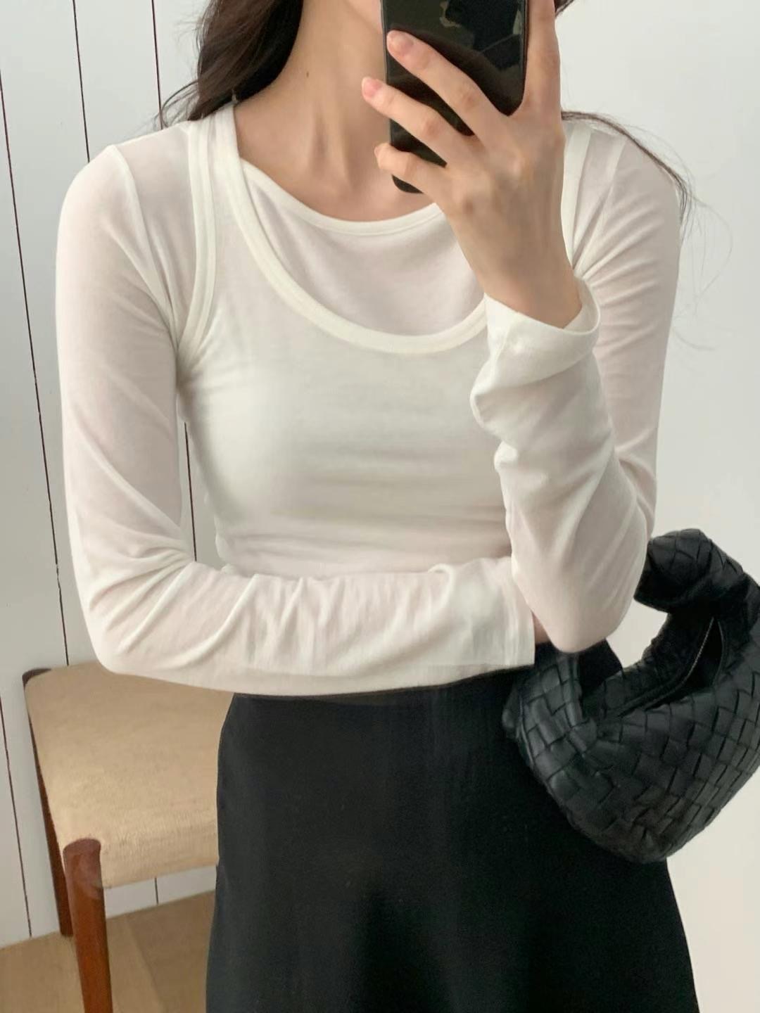 COME HERE東大門直郵女裝新品時尚推薦休閑套裝兩件套套裝COME HERE套裝圖色2