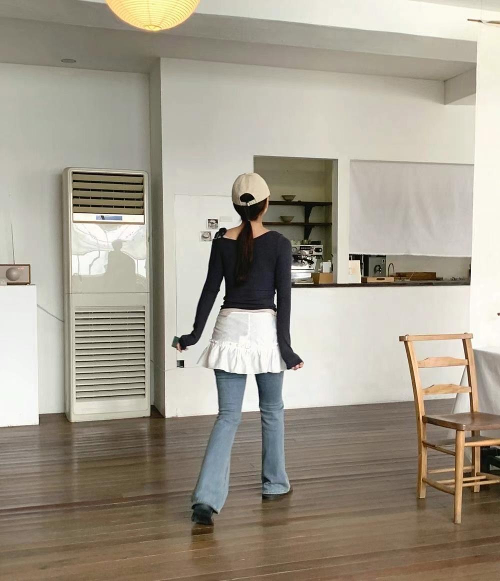 EDD東大門實拍女士新品職業時尚25春夏休閑推薦人氣熱賣短裙EDD短裙
