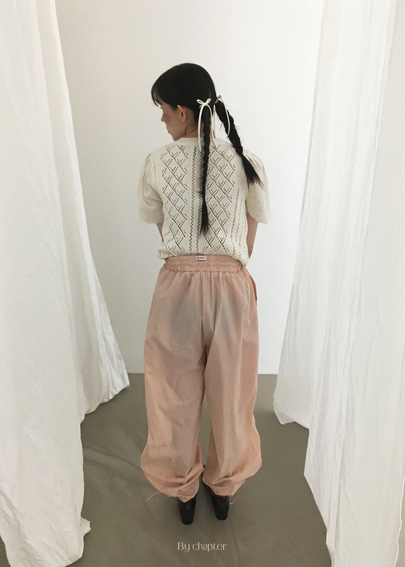 BY CHAPTER東大門實拍女士新品真品人氣休閑時尚針織衫蕾絲Chapter針織衫