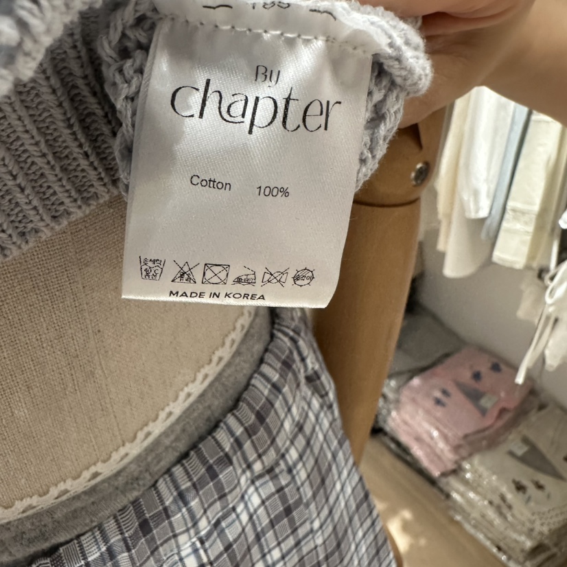 BY CHAPTER東大門實拍女士新品真品人氣休閑時尚針織衫蕾絲Chapter針織衫