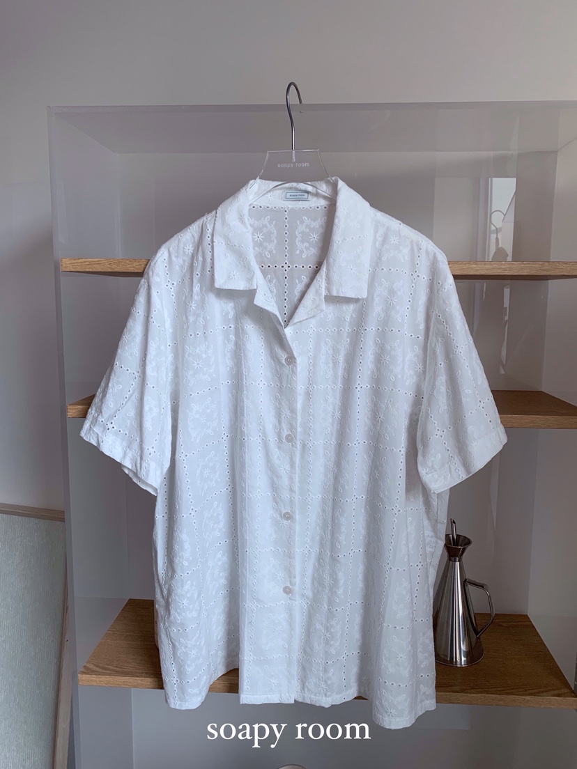 SOAPYROOM韓國代購女裝新品職業人氣真品休閑熱賣襯衫蕾絲衫SOAPYROOM襯衫/蕾絲衫圖色1