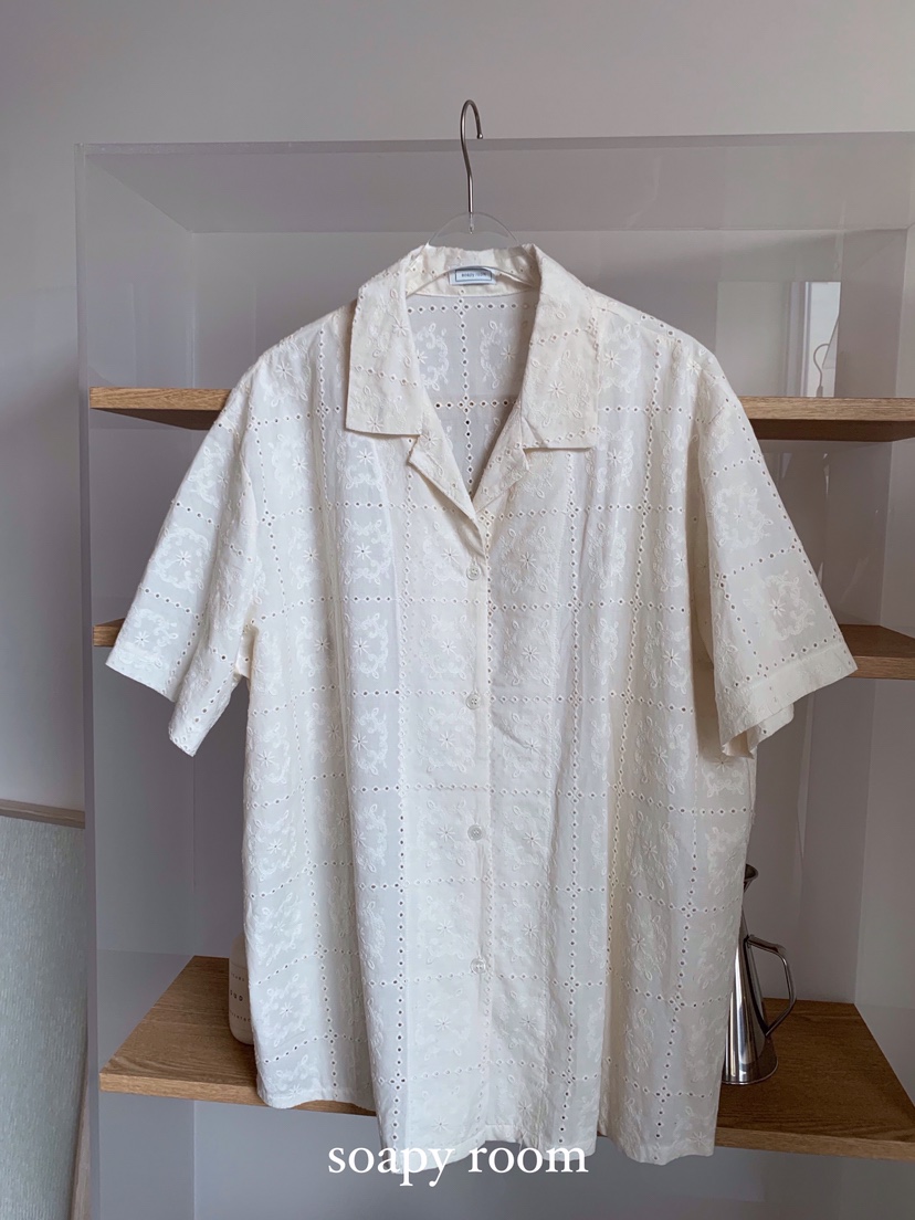 SOAPYROOM韓國代購女裝新品職業人氣真品休閑熱賣襯衫蕾絲衫SOAPYROOM襯衫/蕾絲衫圖色2