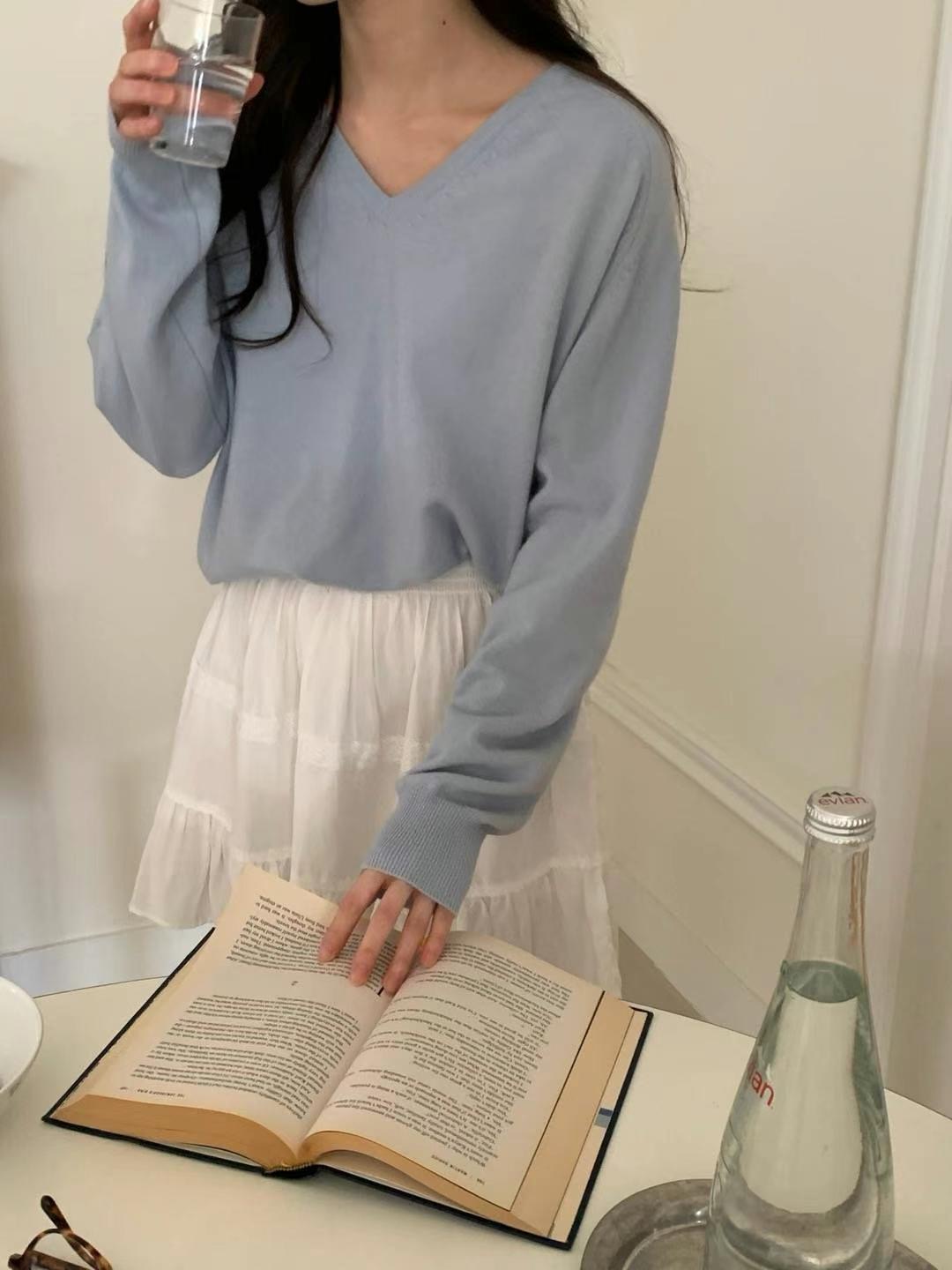 COME HERE韓國代購女裝新品休閑推薦熱賣真品25春夏針織衫COME HERE針織衫圖色2