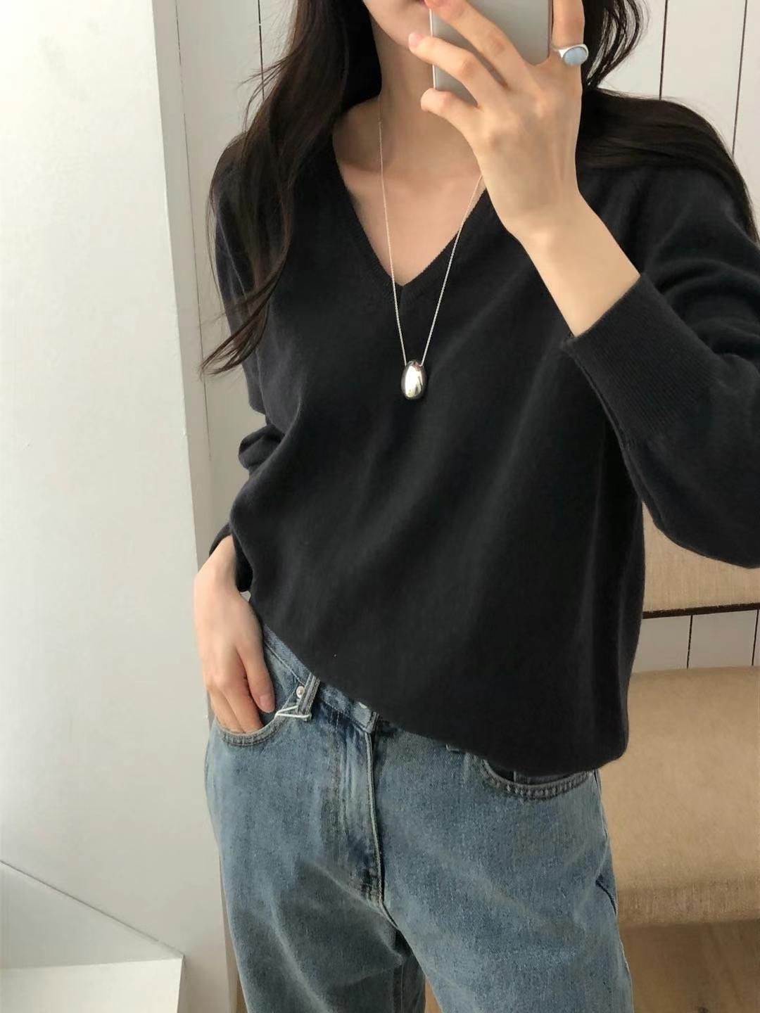 COME HERE韓國代購女裝新品休閑推薦熱賣真品25春夏針織衫COME HERE針織衫圖色3
