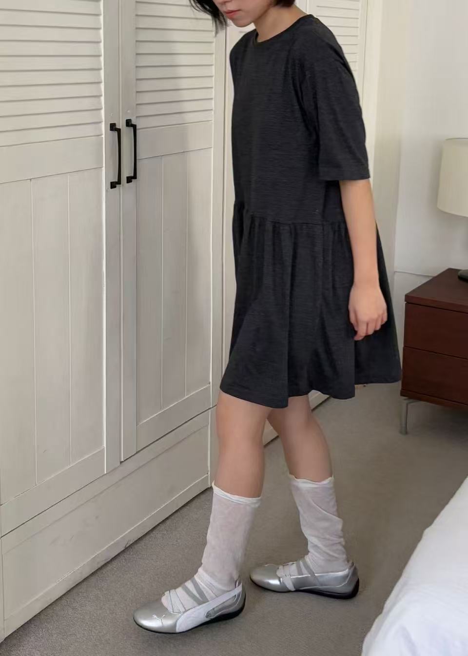 CAROLINE直郵韓國代購㊣女裝新品推薦25春夏休閑人氣連衣裙CARO_LINE連衣裙圖色3