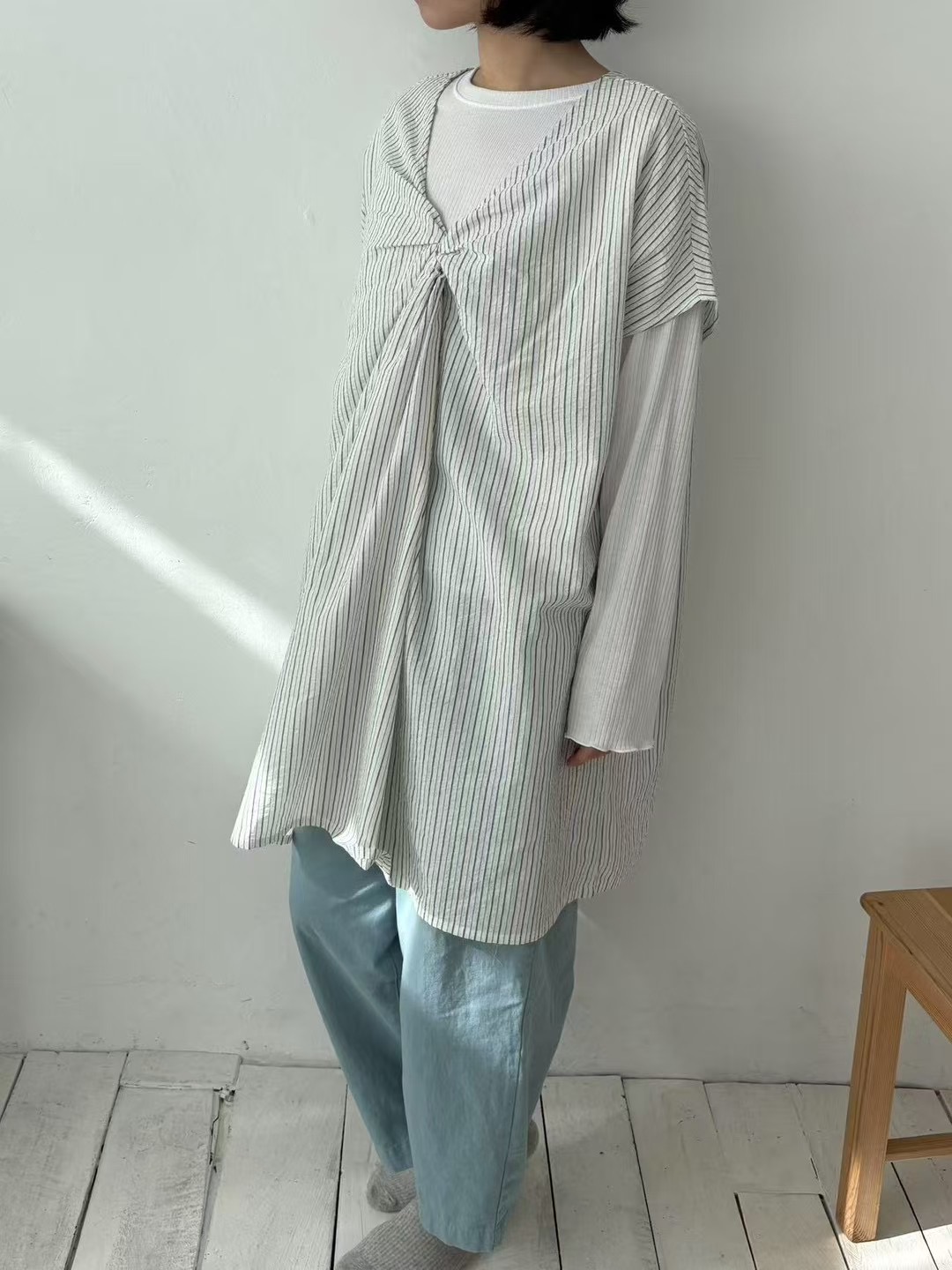 CAROLINE韓國直郵㊣女裝新品熱賣時尚人氣25春夏連衣裙不含內搭CARO_LINE連衣裙圖色2