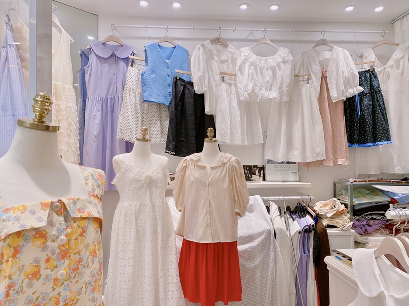 LETAILOR韓國直郵㊣女裝新品休閑時尚推薦人氣熱賣連衣裙含花LETAILOR連衣裙