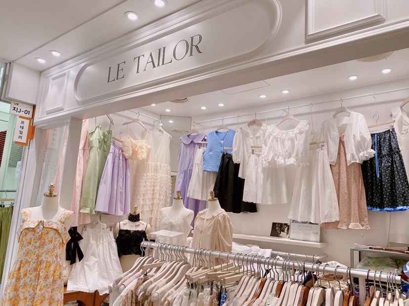LETAILOR韓國直郵㊣女裝新品休閑時尚推薦人氣熱賣連衣裙含花LETAILOR連衣裙