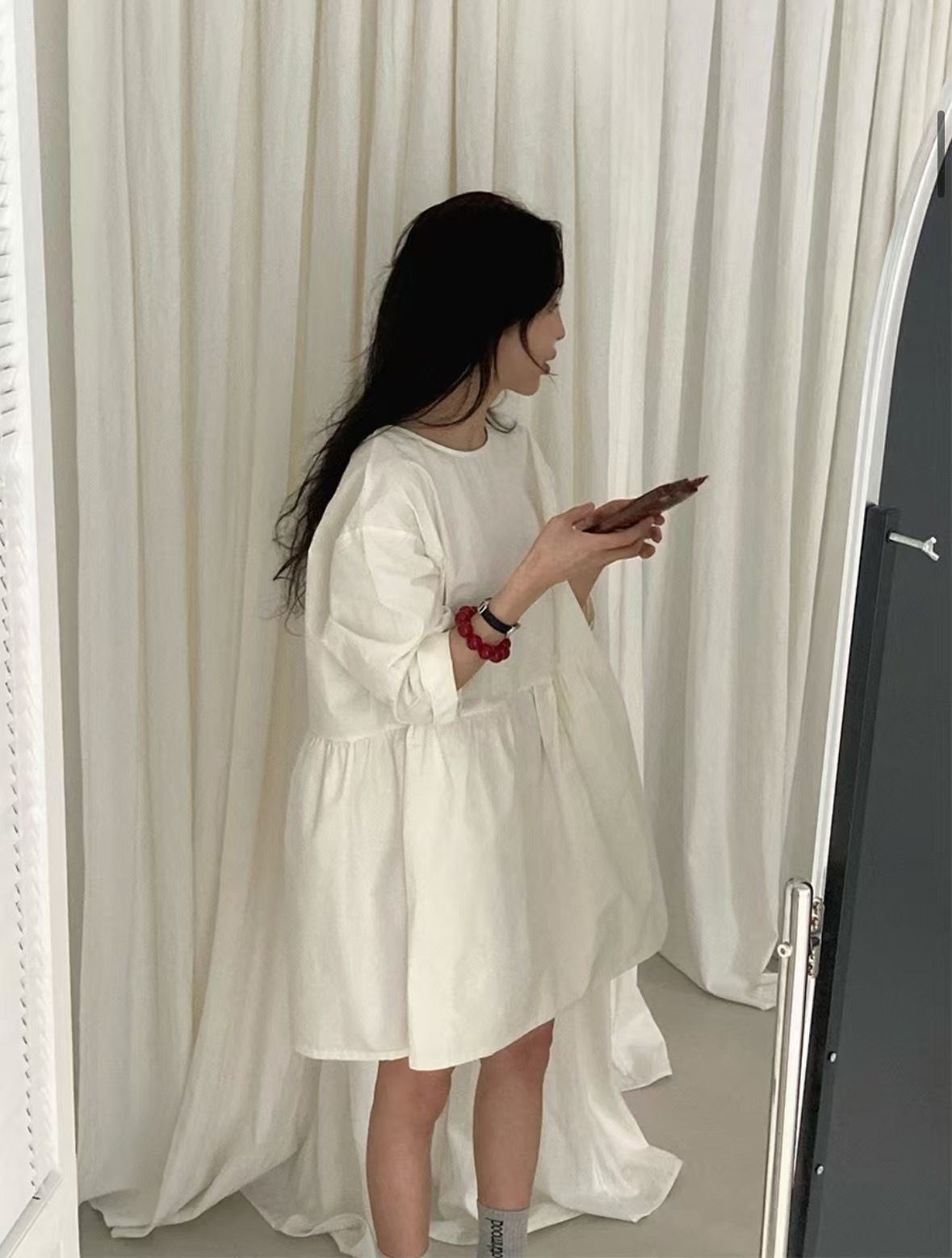 CAROLINE直郵韓國代購㊣女裝新品休閑推薦熱賣人氣時尚連衣裙CARO_LINE連衣裙
