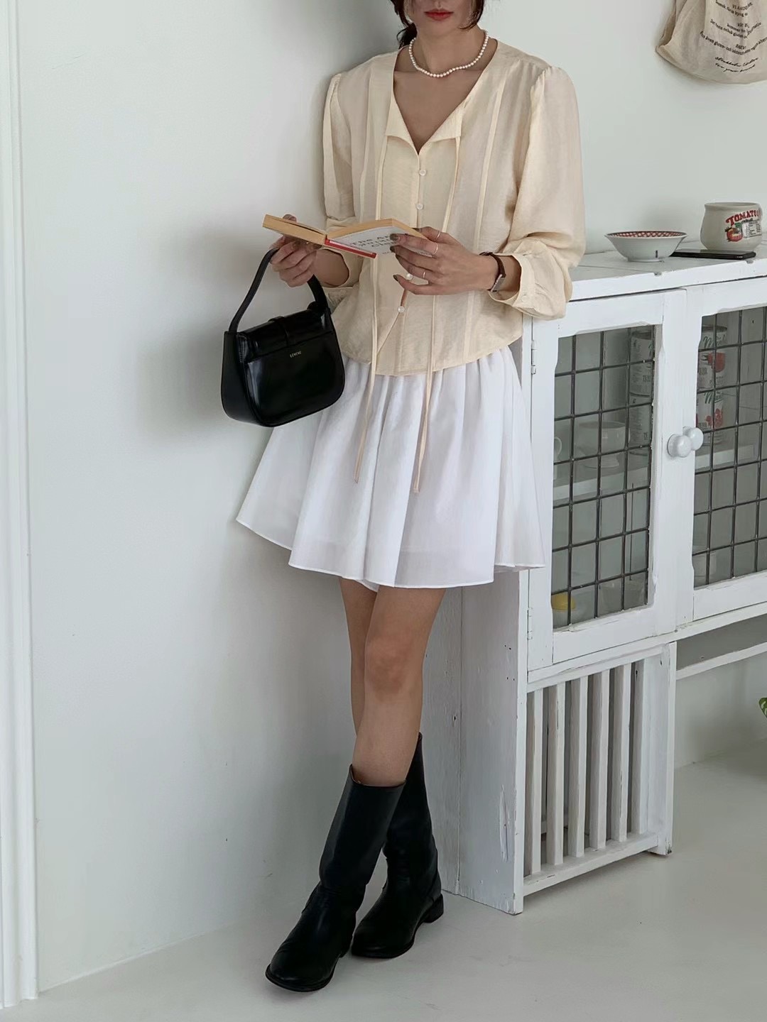 JOURNAL直郵韓國代購㊣女裝新款推薦休閑時尚25春夏襯衫蕾絲衫JOURNAL襯衫/蕾絲衫