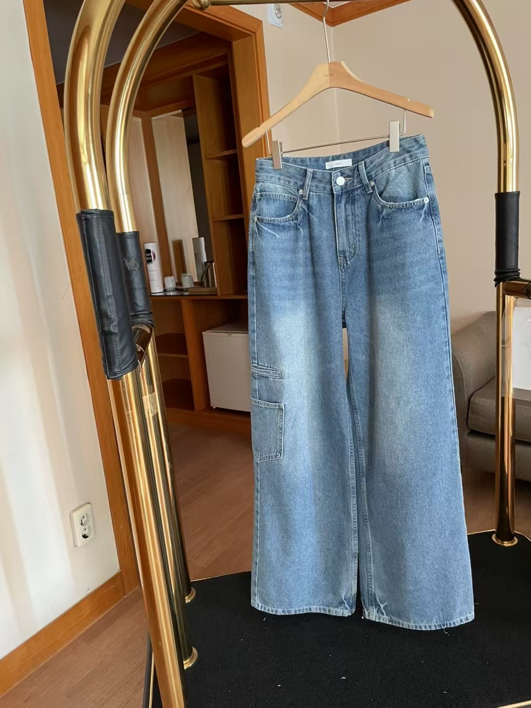 DOVER直郵韓國代購㊣女裝新品推薦熱賣人氣時尚25春夏牛仔褲DOVER牛仔褲