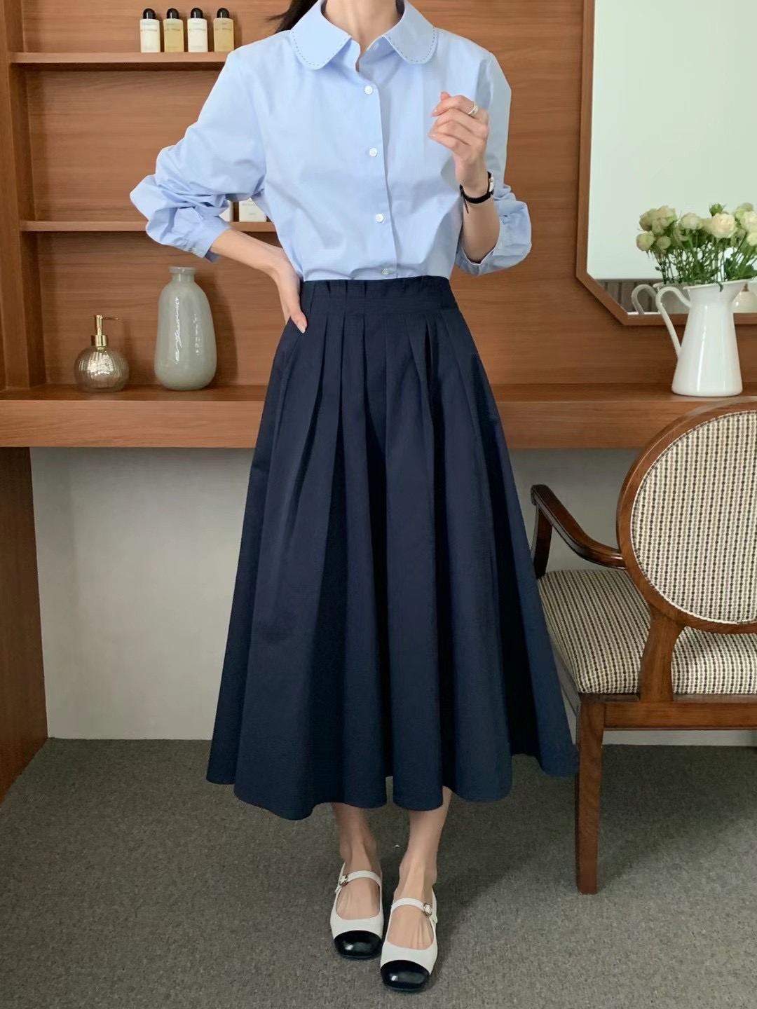 JOURNAL韓國直郵㊣東大門實拍女裝新品人氣25春夏推薦熱賣長裙JOURNAL長裙