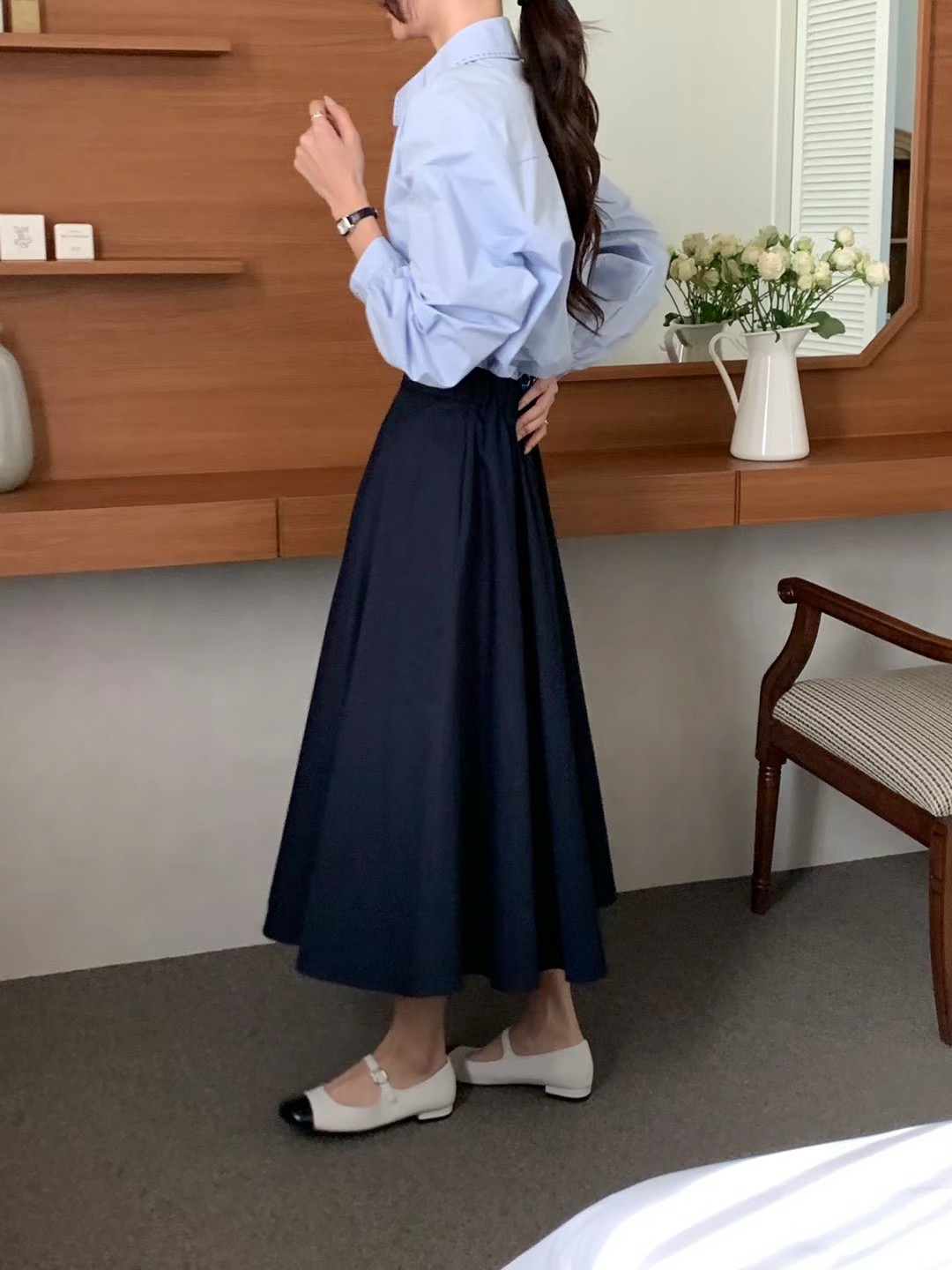 JOURNAL韓國直郵㊣東大門實拍女裝新品人氣25春夏推薦熱賣長裙JOURNAL長裙
